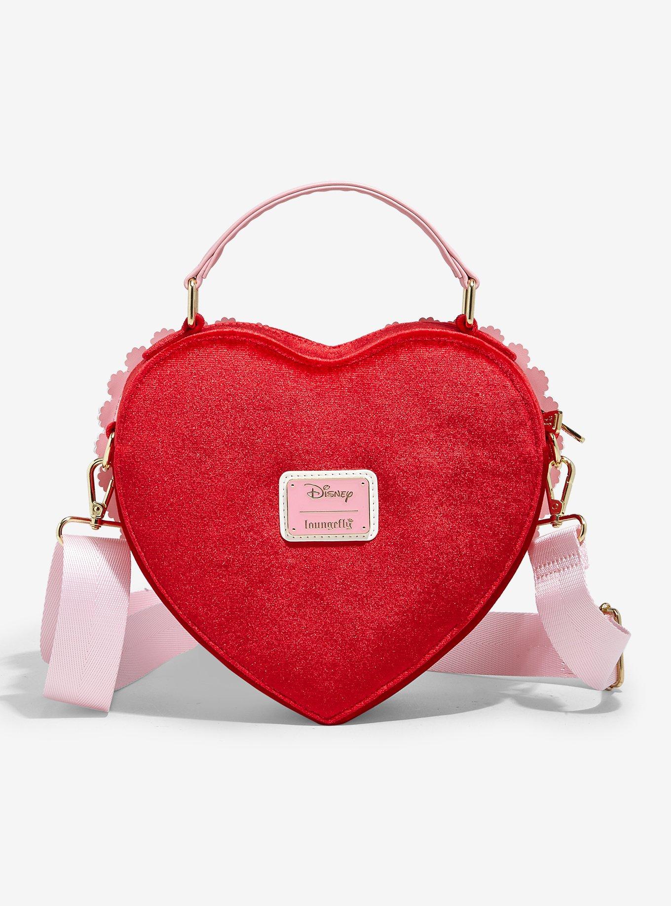 Loungefly Disney Mickey & Minnie Valentine's Day Chocolate Heart Box Chocolate Scented Figural Crossbody - BoxLunch Exclusive, , alternate