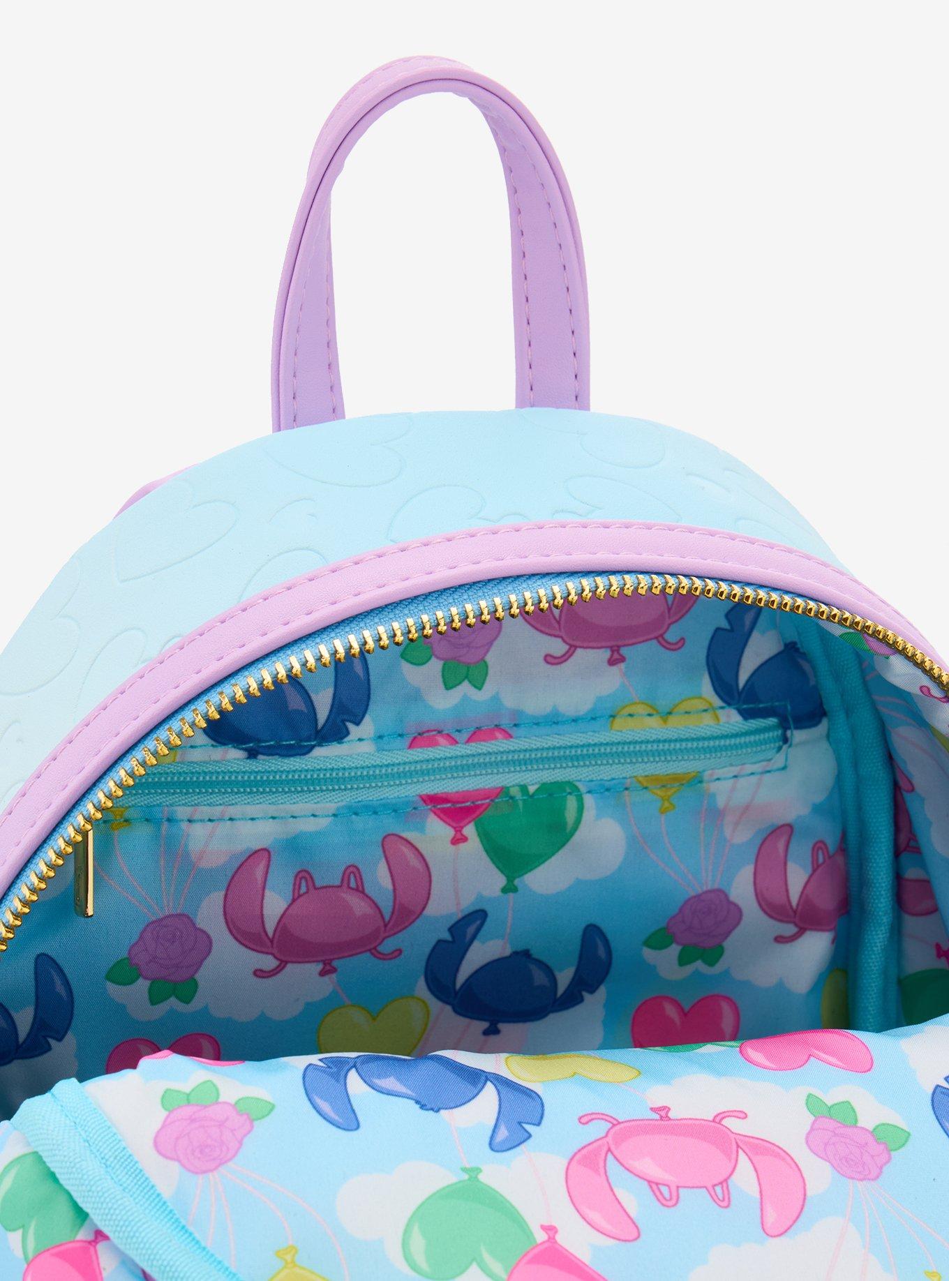Loungefly Disney Lilo & Stitch Angel & Stitch Hot Air Balloon Mini Backpack — BoxLunch Exclusive