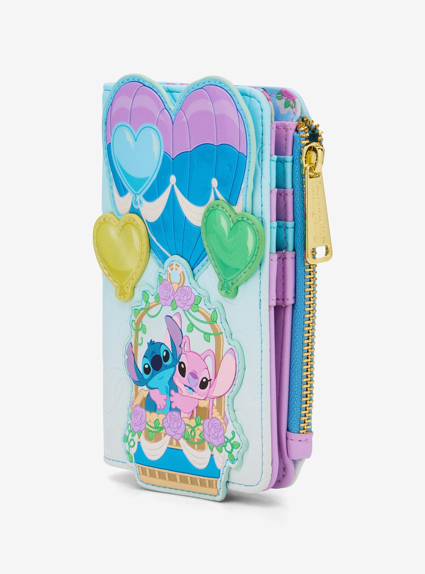 Loungefly Disney Lilo & Stitch Angel & Stitch Hot Air Balloon Wallet — BoxLunch Exclusive