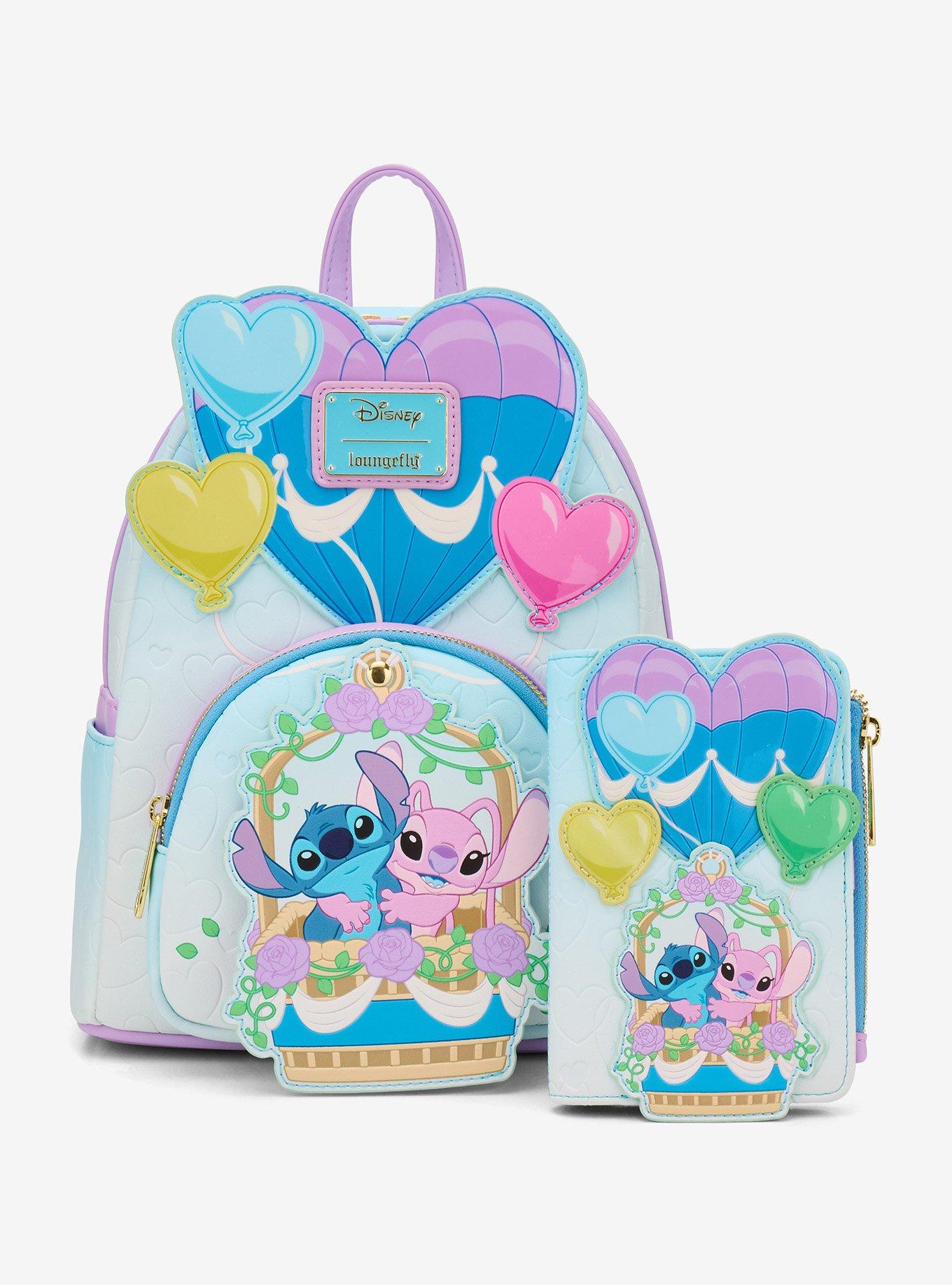 Loungefly Disney Lilo & Stitch Angel & Stitch Hot Air Balloon Wallet — BoxLunch Exclusive