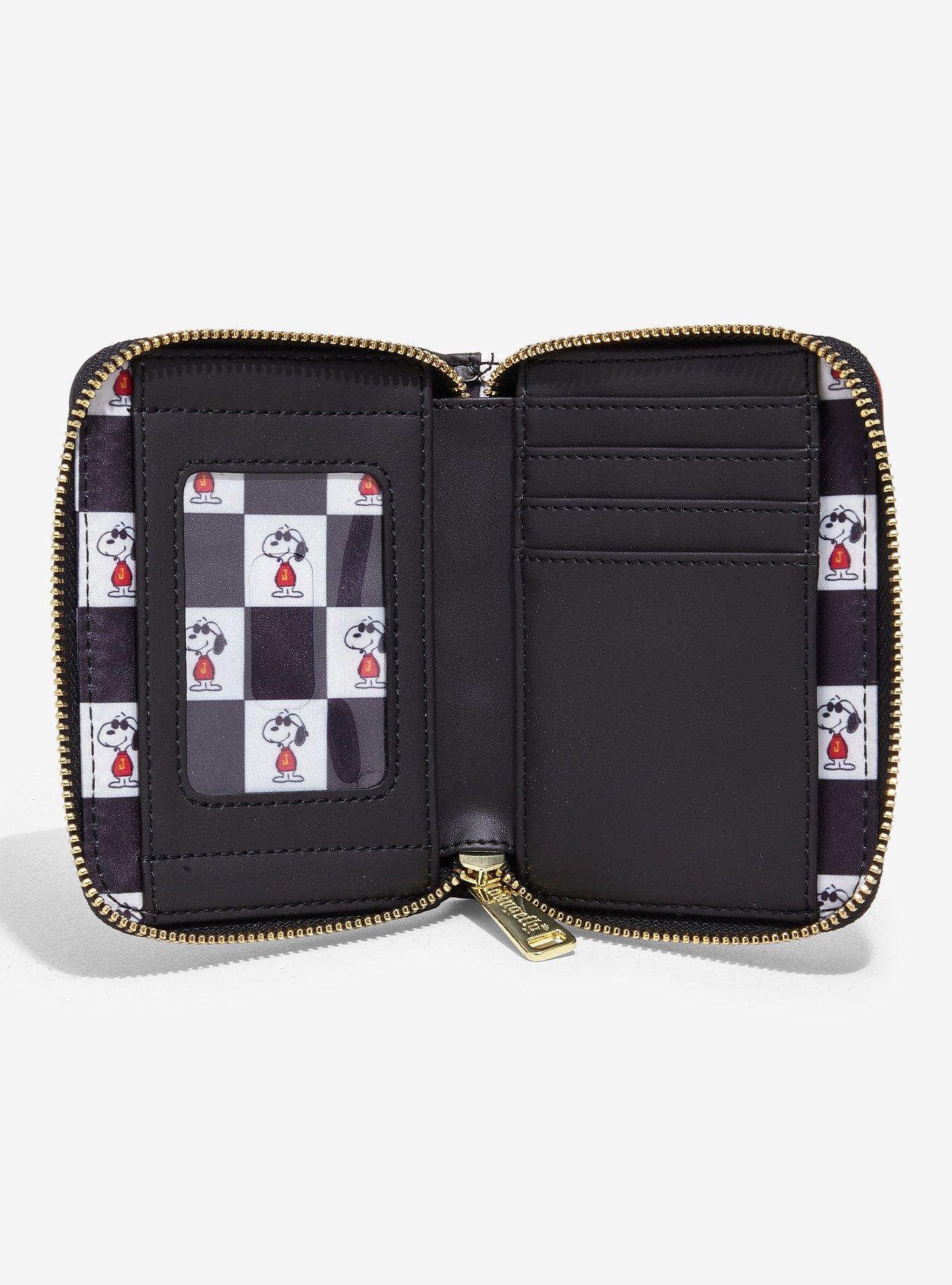 Loungefly Peanuts Snoopy Joe Cool Zip Wallet &mdash; BoxLunch Exclusive, , alternate
