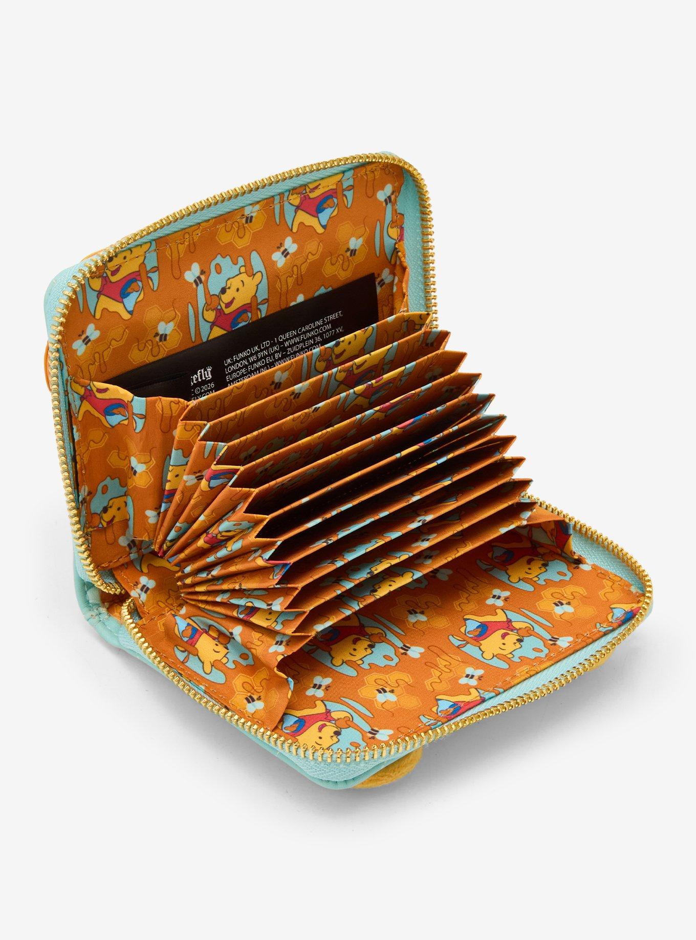 Loungefly Disney Winnie the Pooh Honey Heart Honey Scented Accordion Wallet - BoxLunch Exclusive, , alternate