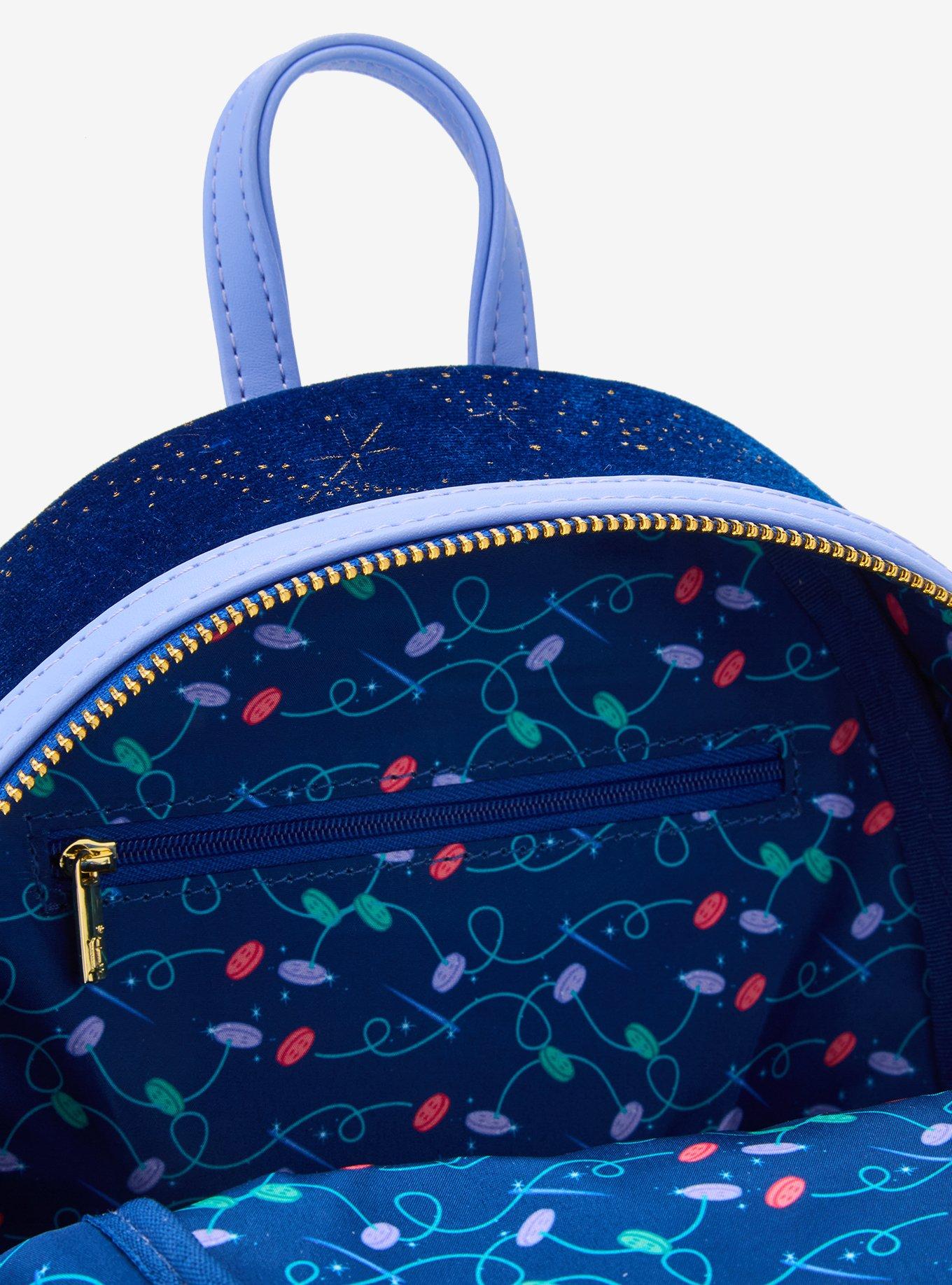 Loungefly Disney Peter Pan Tinker Bell Buttons Light-Up Mini Backpack - BoxLunch Exclusive, , alternate