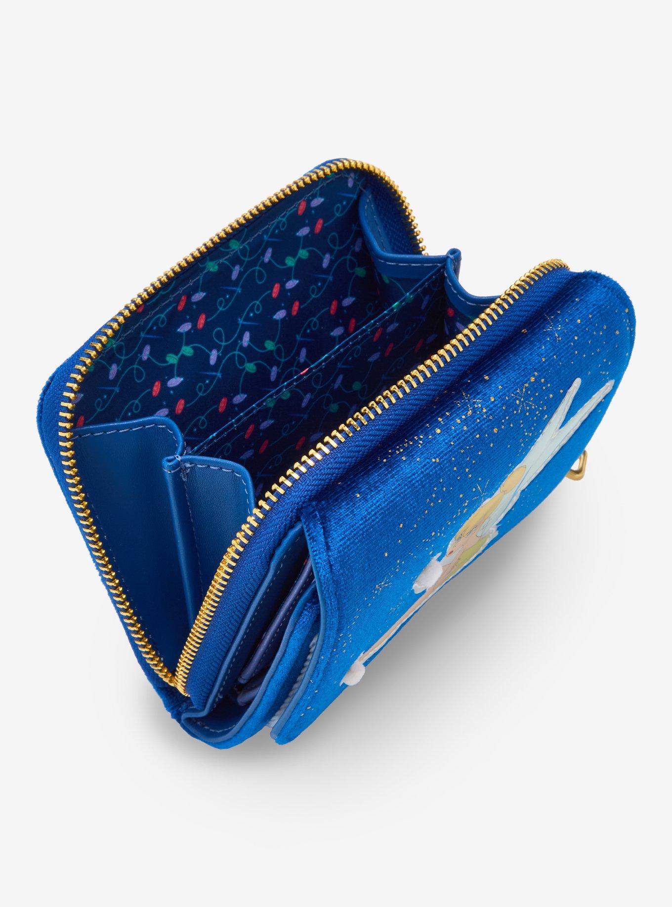 Loungefly Disney Peter Pan Tinker Bell Buttons Wallet - BoxLunch Exclusive, , alternate