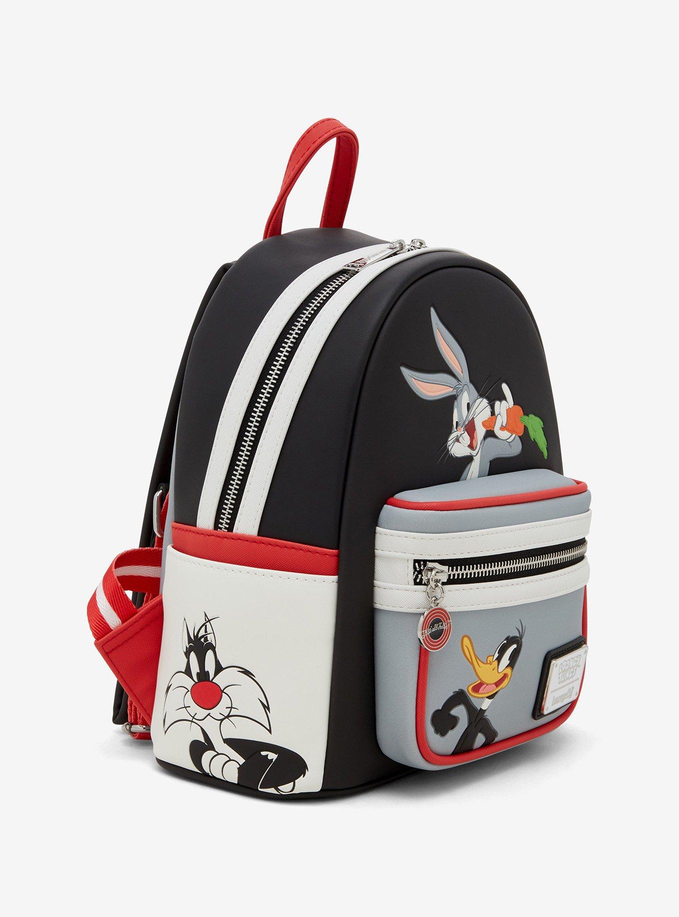 Loungefly Looney Tunes Characters Color Block Mini Backpack - BoxLunch Exclusive