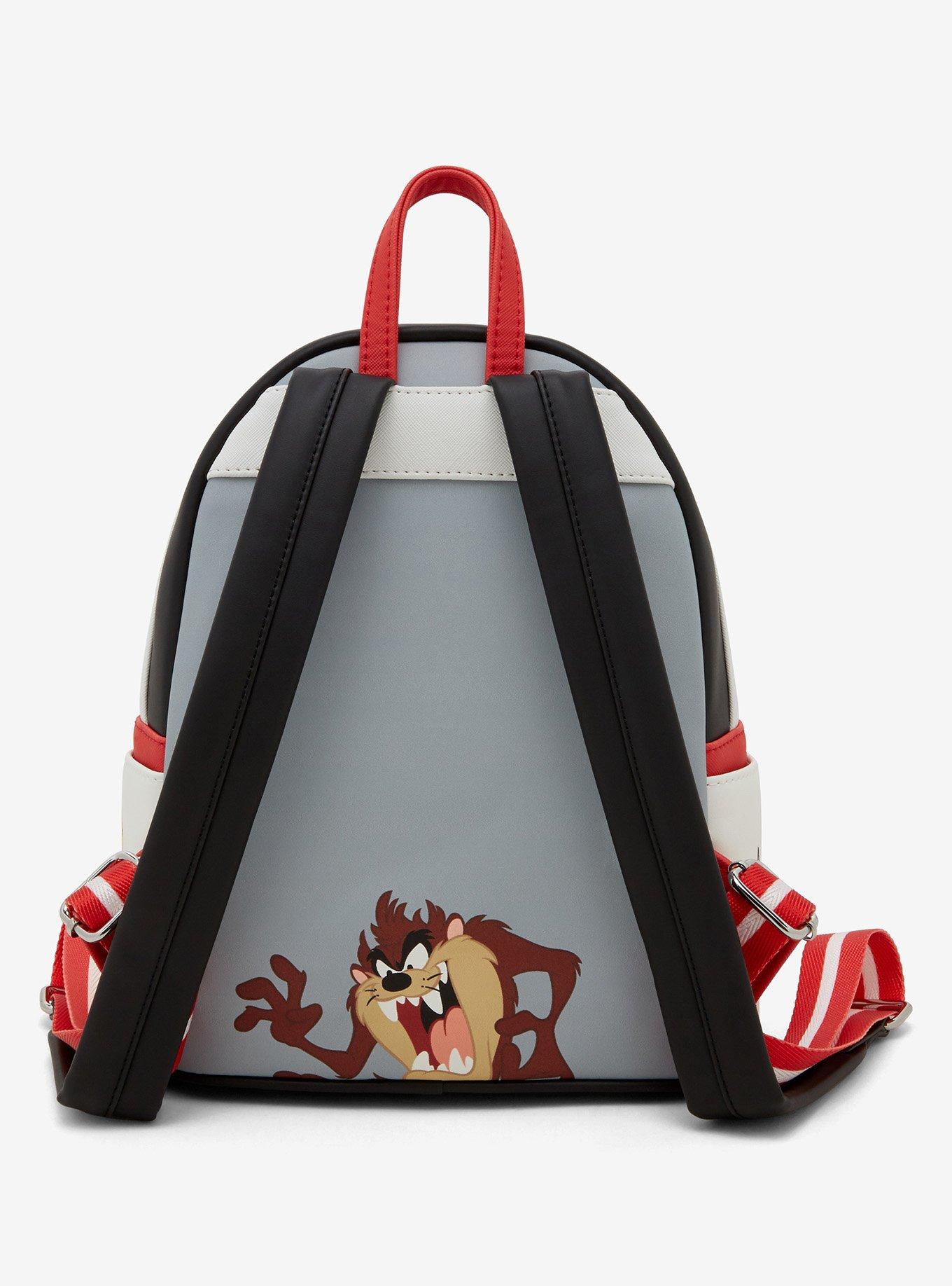 Loungefly Looney Tunes Characters Color Block Mini Backpack - BoxLunch Exclusive, , alternate