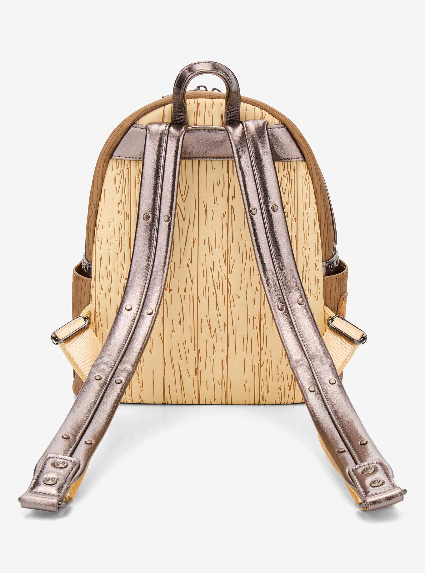 Loungefly One Piece Group Portrait Wood Grain Mini Backpack - BoxLunch Exclusive, , alternate