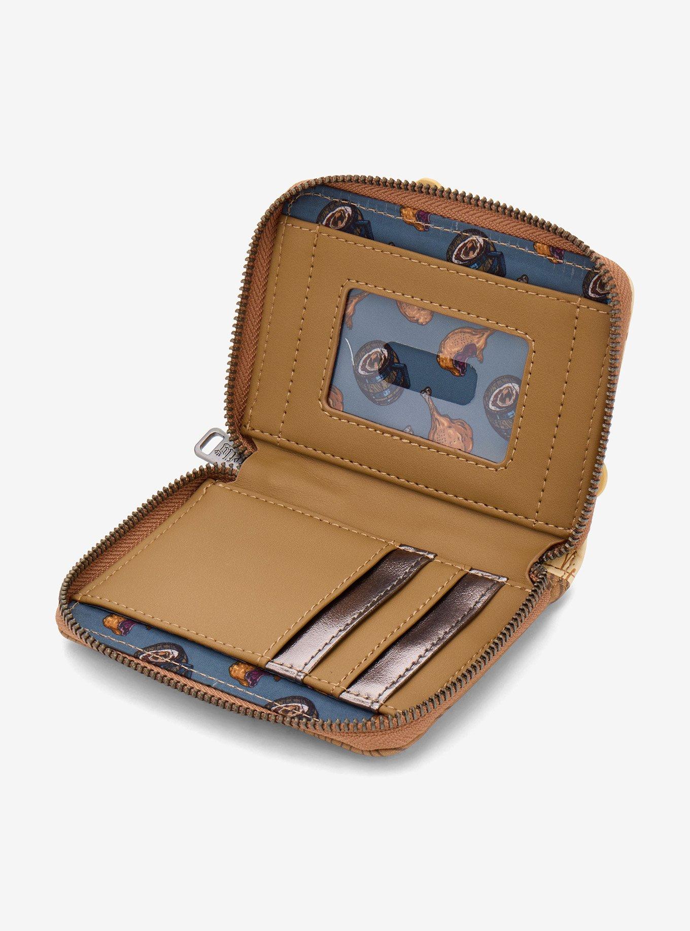 Loungefly One Piece Group Portrait Wood Grain Wallet - BoxLunch Exclusive