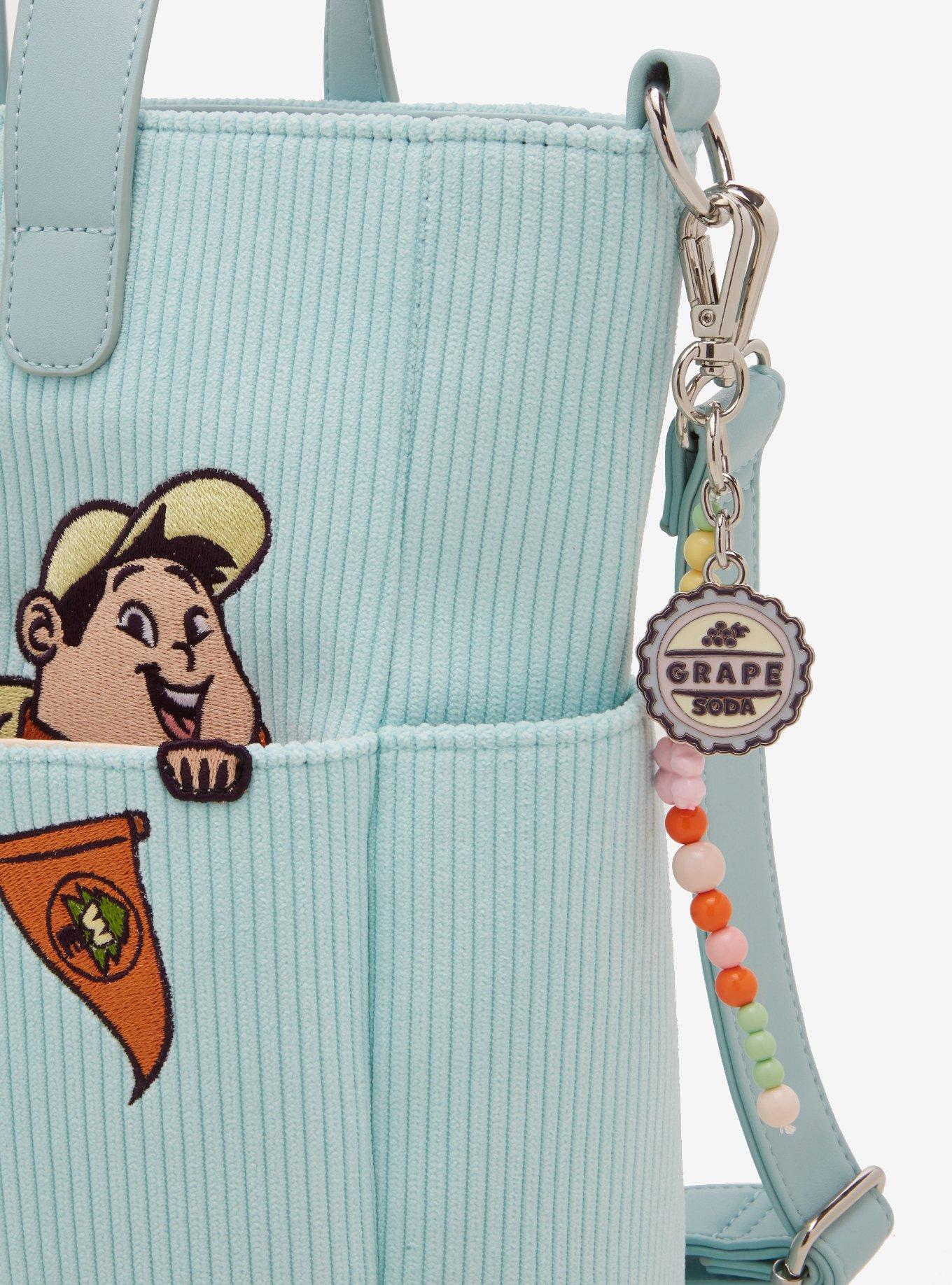 Loungefly Disney Pixar Up Russell Peeking Pocket Corduroy Tote - BoxLunch Exclusive, , alternate