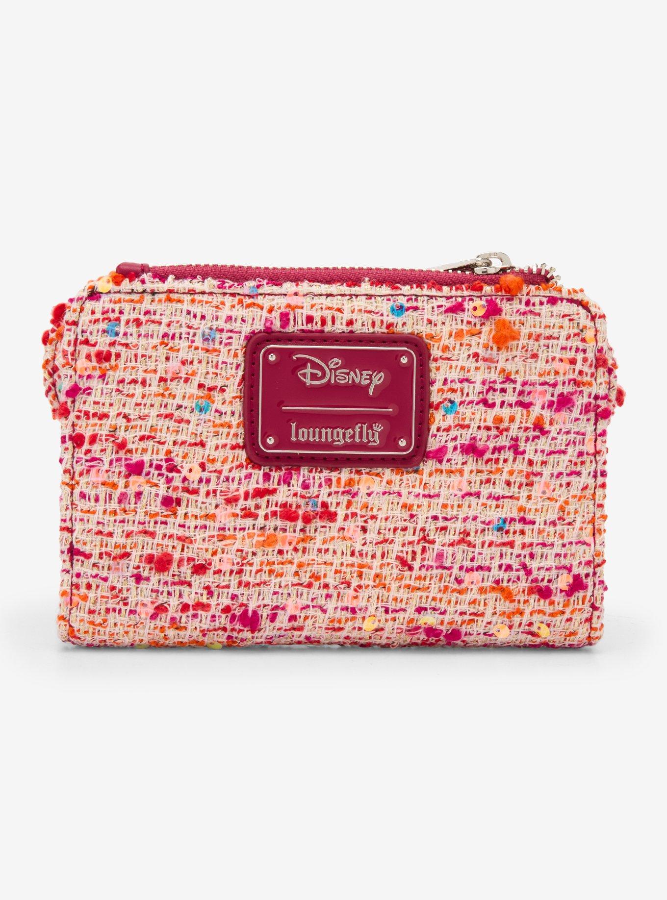 Loungefly Pink Boucl&eacute; Fabric Minnie Mouse Ears Wallet - BoxLunch Exclusive, , alternate