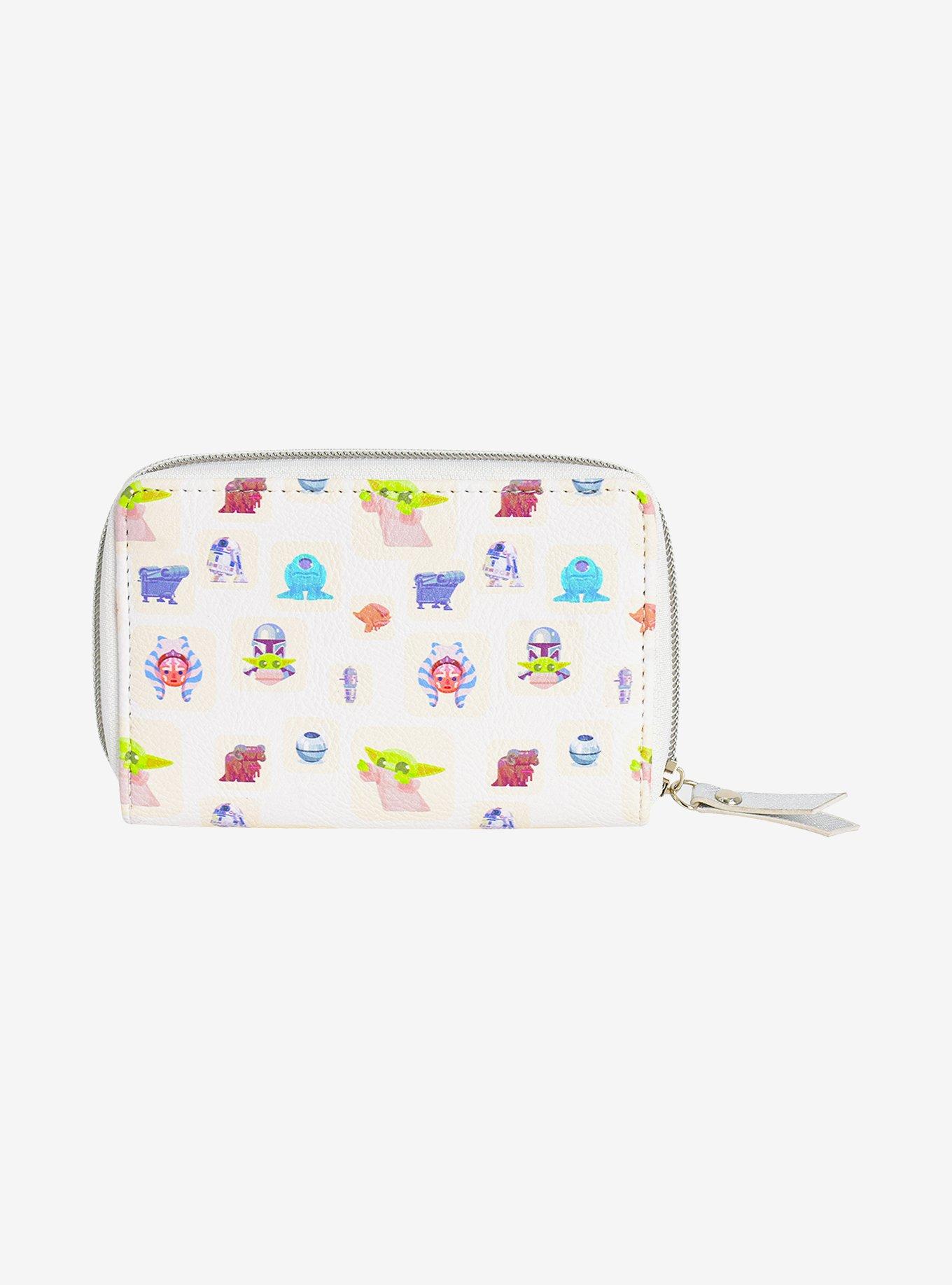 Star Wars The Mandalorian Grogu Handle Ball Zip Around Wallet, , hi-res
