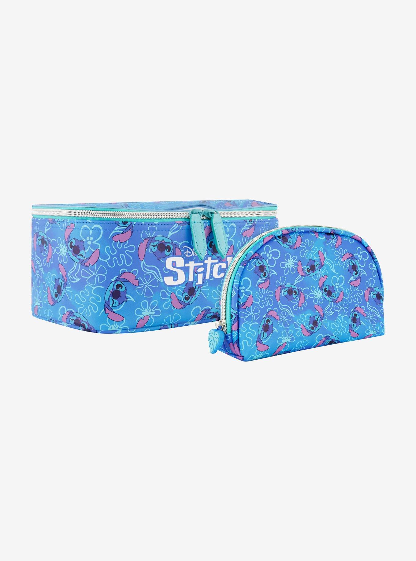 Disney Lilo & Stitch All-Over Stitch Print 2-Piece Cosmetic Case Set, , hi-res