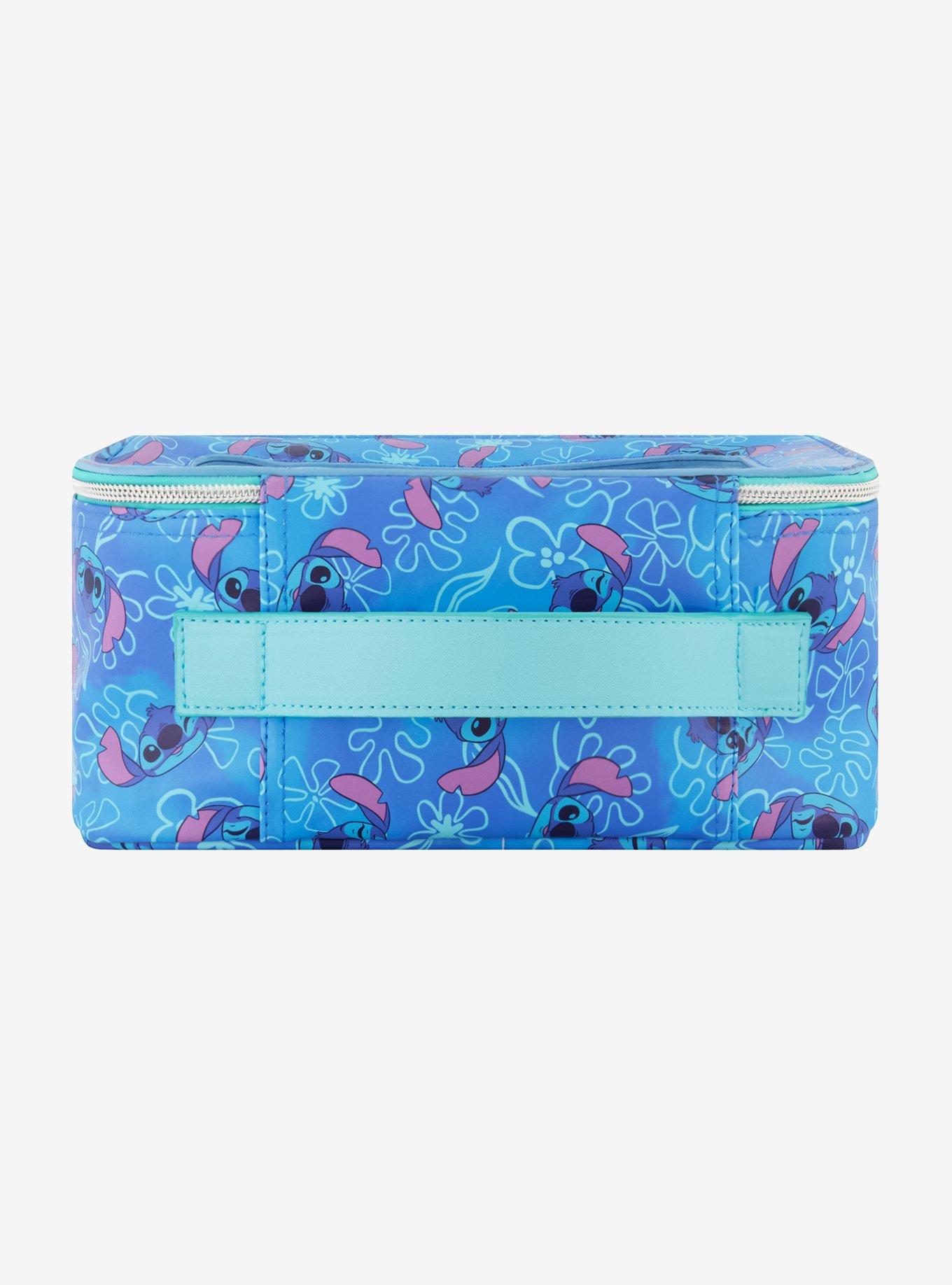 Disney Lilo & Stitch All-Over Stitch Print 2-Piece Cosmetic Case Set, , alternate