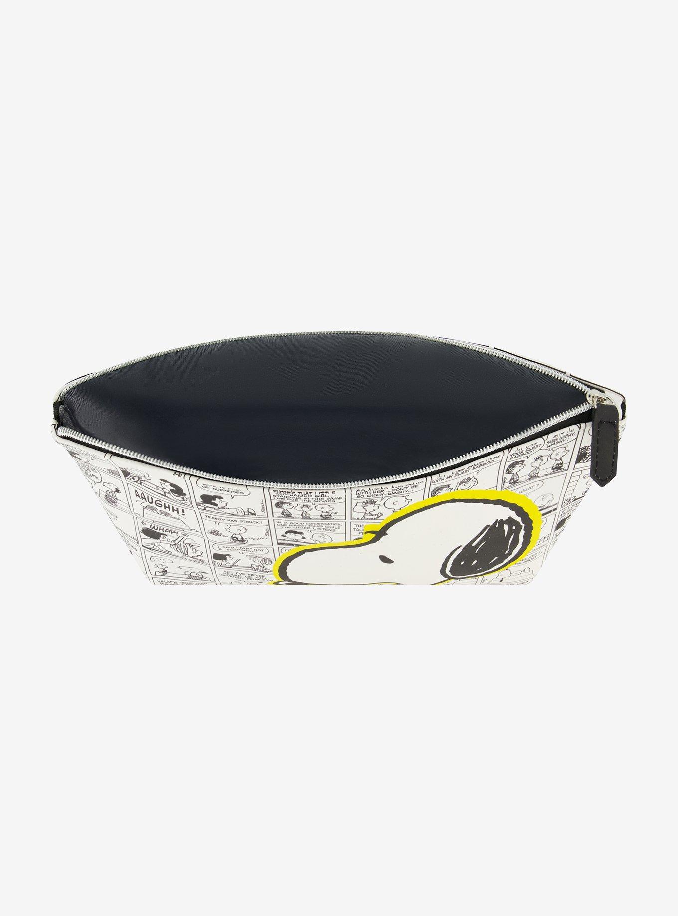 Peanuts Snoopy Comic Strip Cosmetic Travel Bag, , alternate