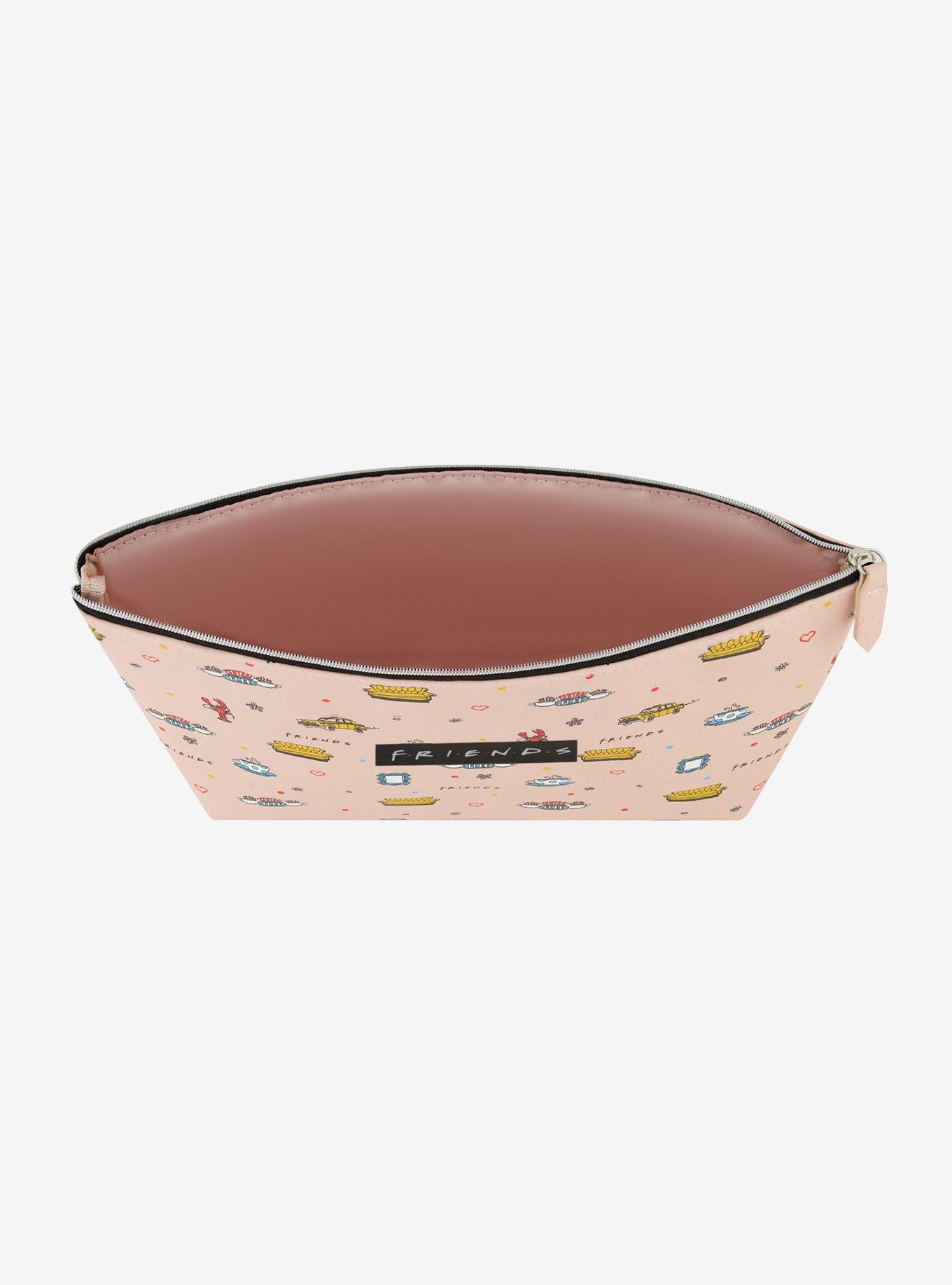 Friends All-Over-Print Cosmetic Travel Bag, , alternate