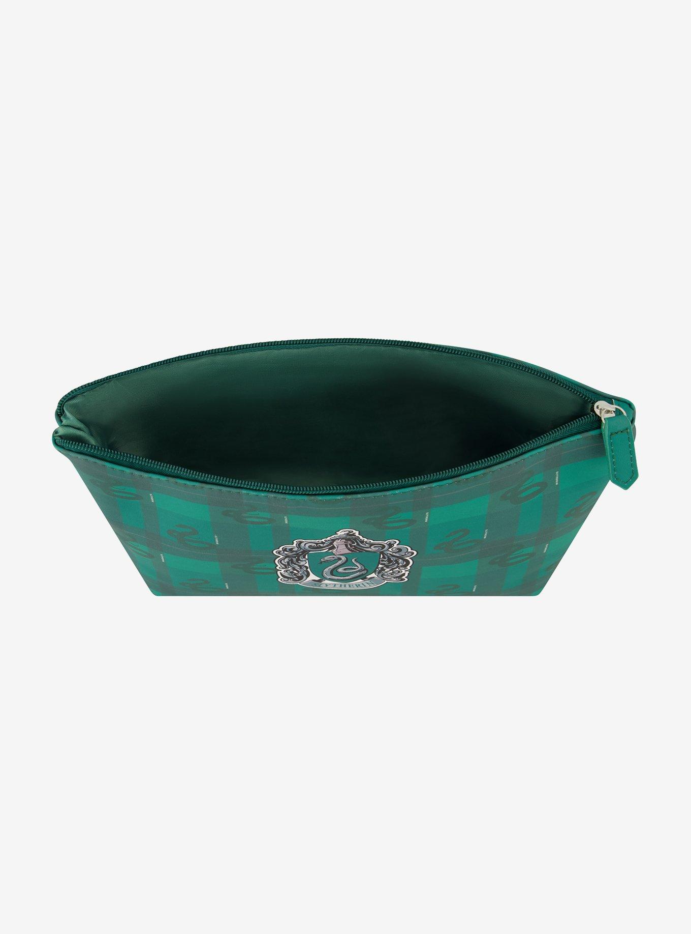 Harry Potter Slytherin Crest Cosmetic Travel Bag, , alternate