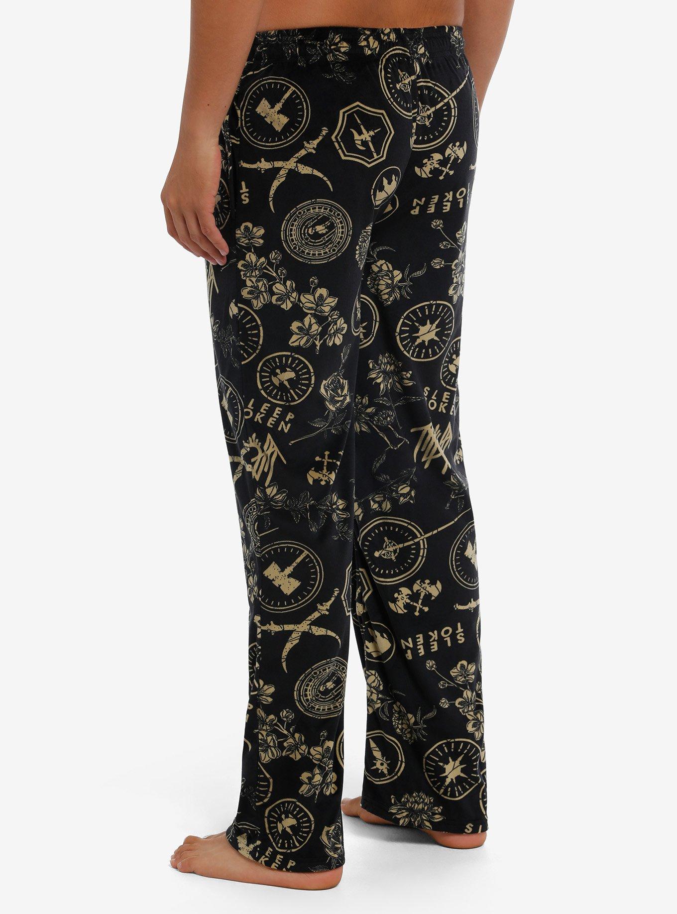 Sleep Token Even In Arcadia Plush Pajama Pants, , hi-res