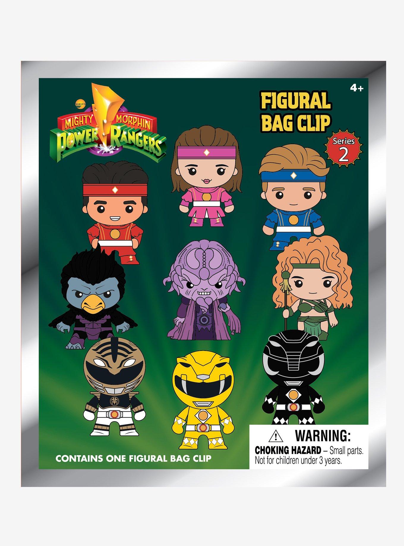 Mighty Morphin' Power Rangers (Series 2) Blind Bag Figural Bag Clip, , hi-res