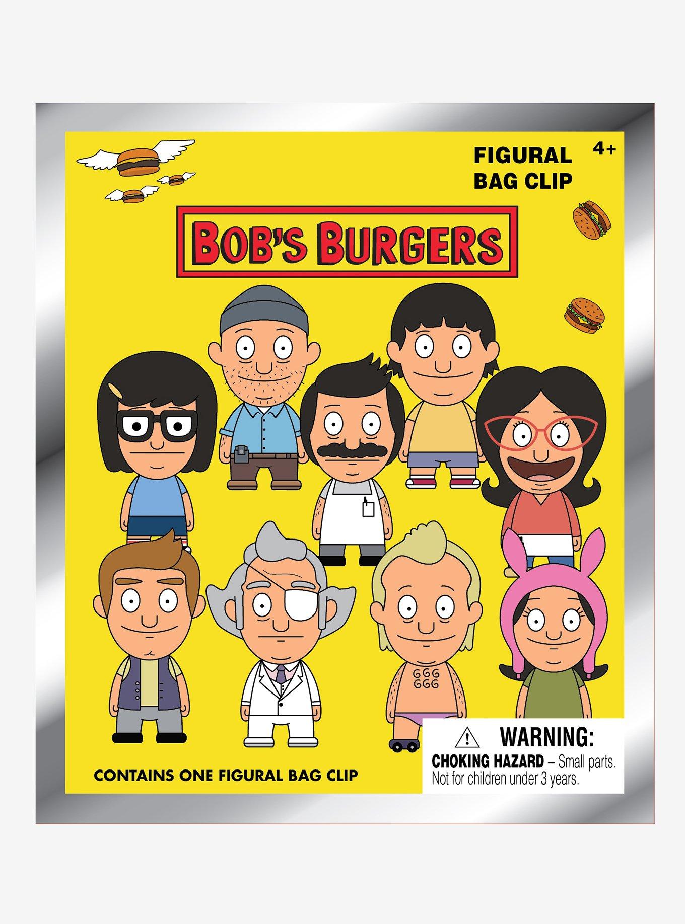 Bob's Burgers Blind Bag Figural Bag Clip, , hi-res
