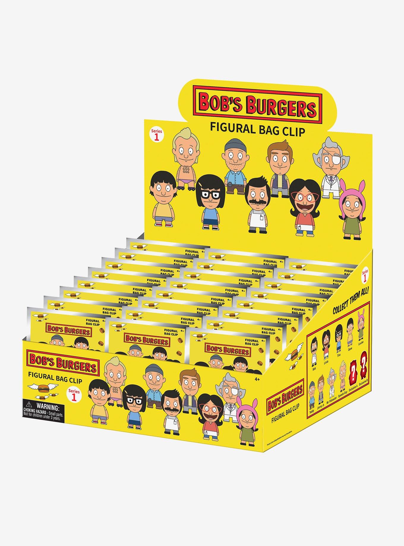 Bob's Burgers Blind Bag Figural Bag Clip, , alternate