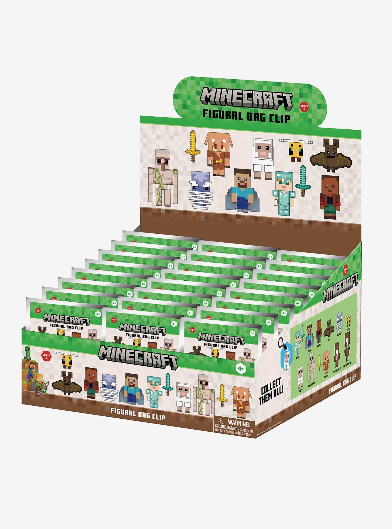 Minecraft (Series 4) Blind Bag Figural Bag Clip, , alternate