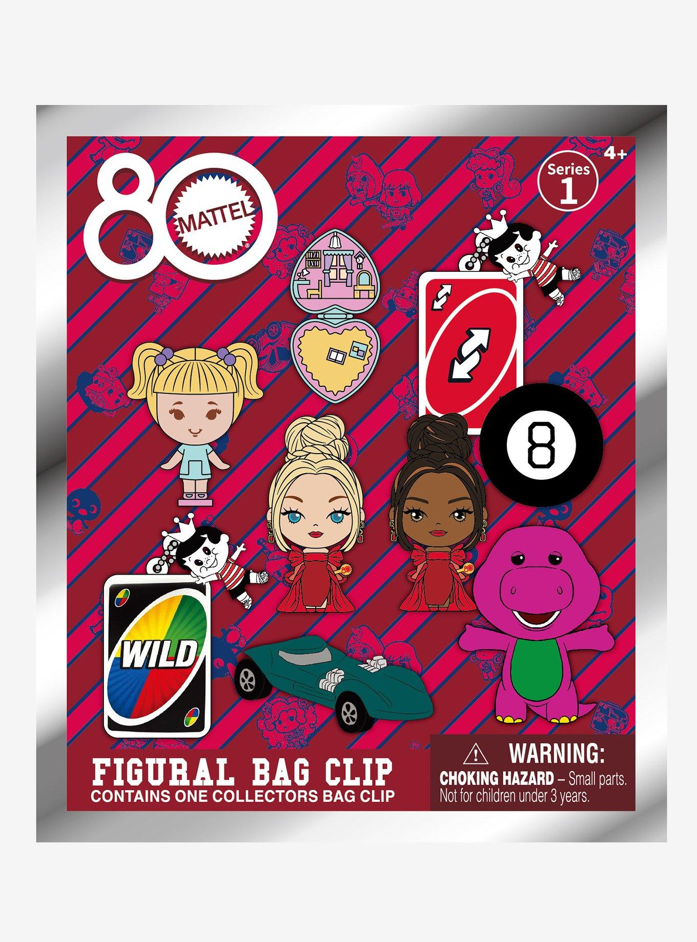 Mattel (Series 1) 80th Anniversary Blind Bag Figural Bag Clip, , hi-res