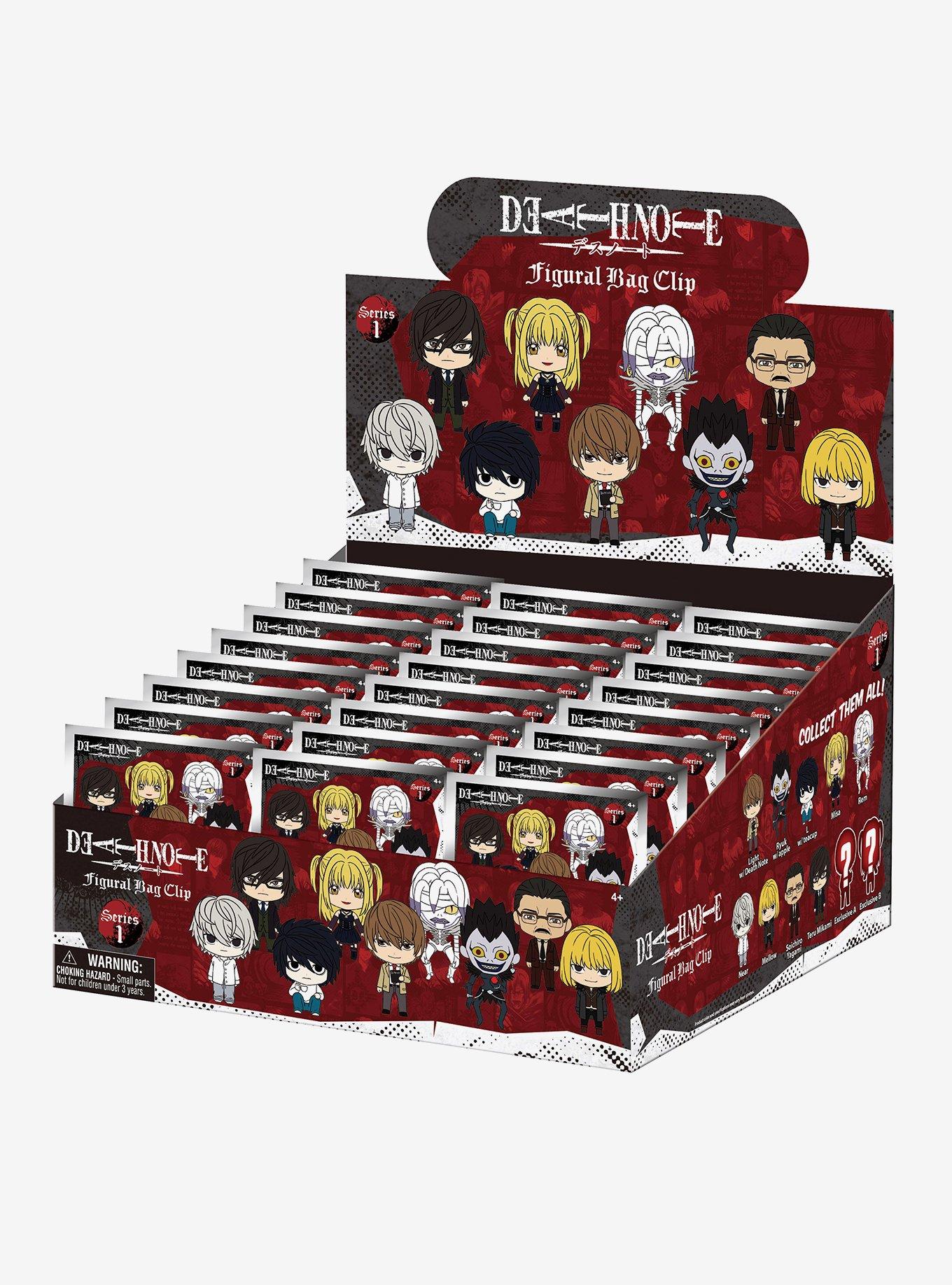 Death Note Series 1 Blind Bag Figural Bag Clip, , alternate