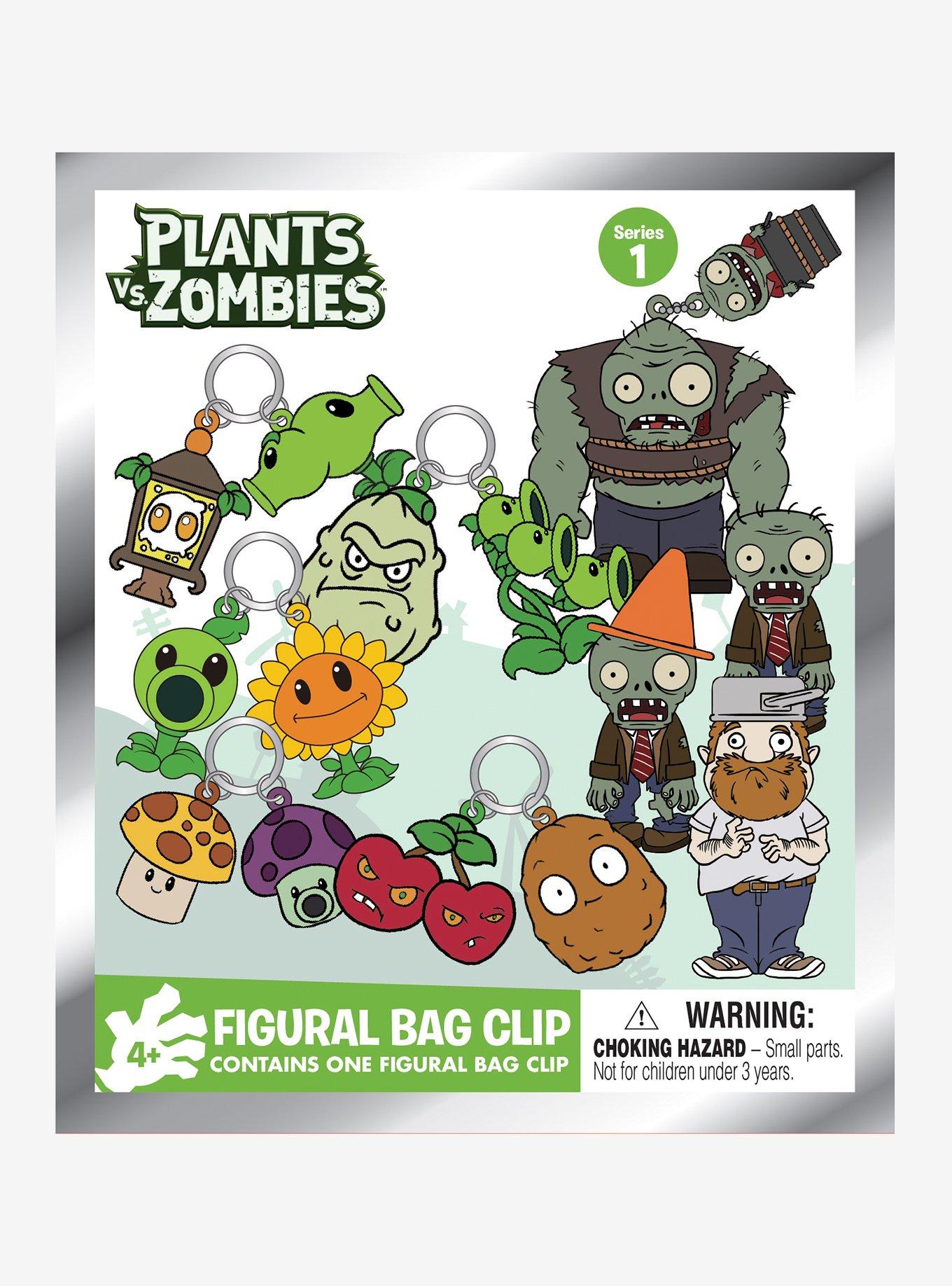 Plants Vs. Zombies Series 1 Blind Bag Figural Bag Clip, , hi-res