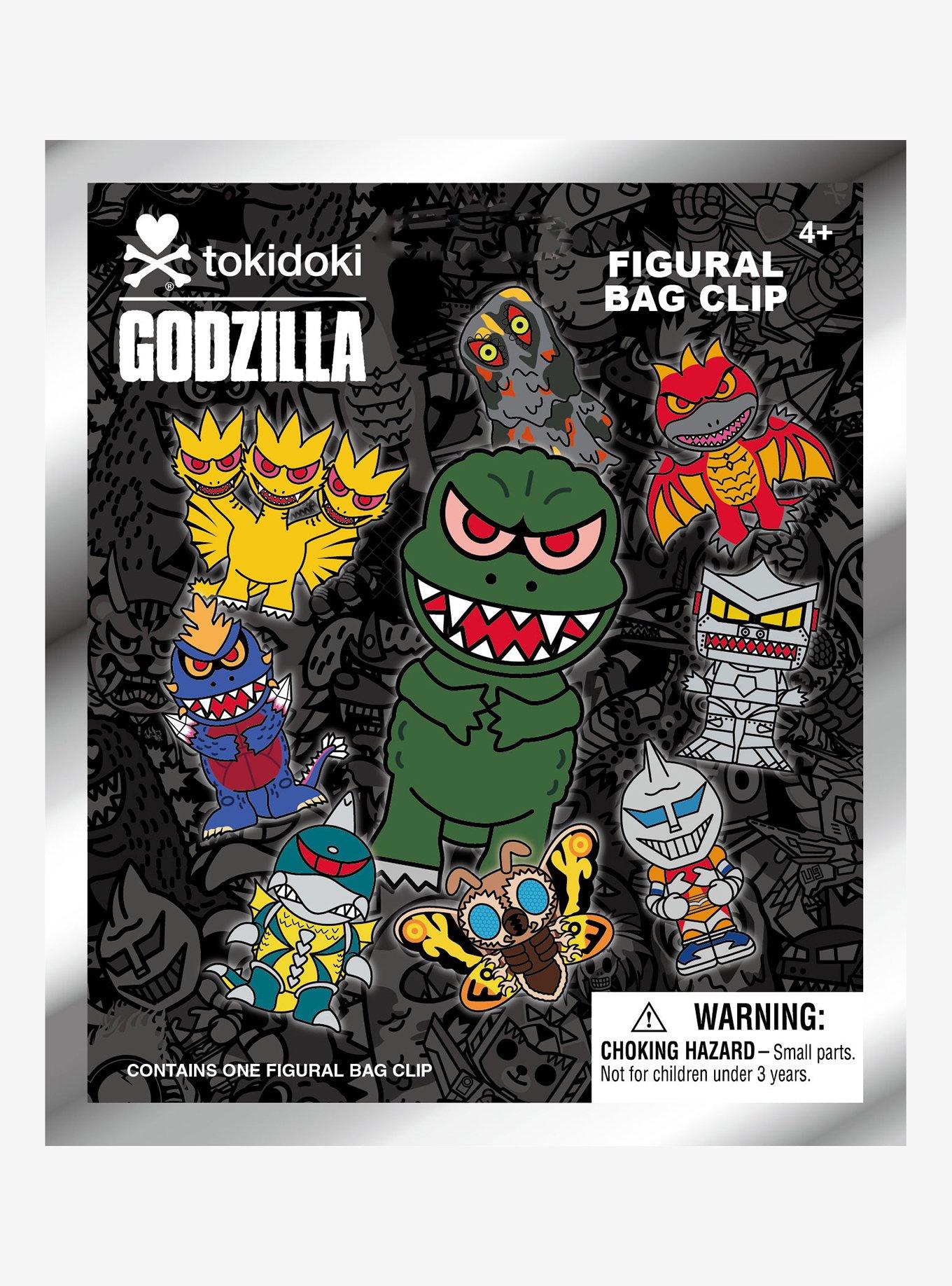 tokidoki X Godzilla Blind Bag Figural Bag Clip, , hi-res