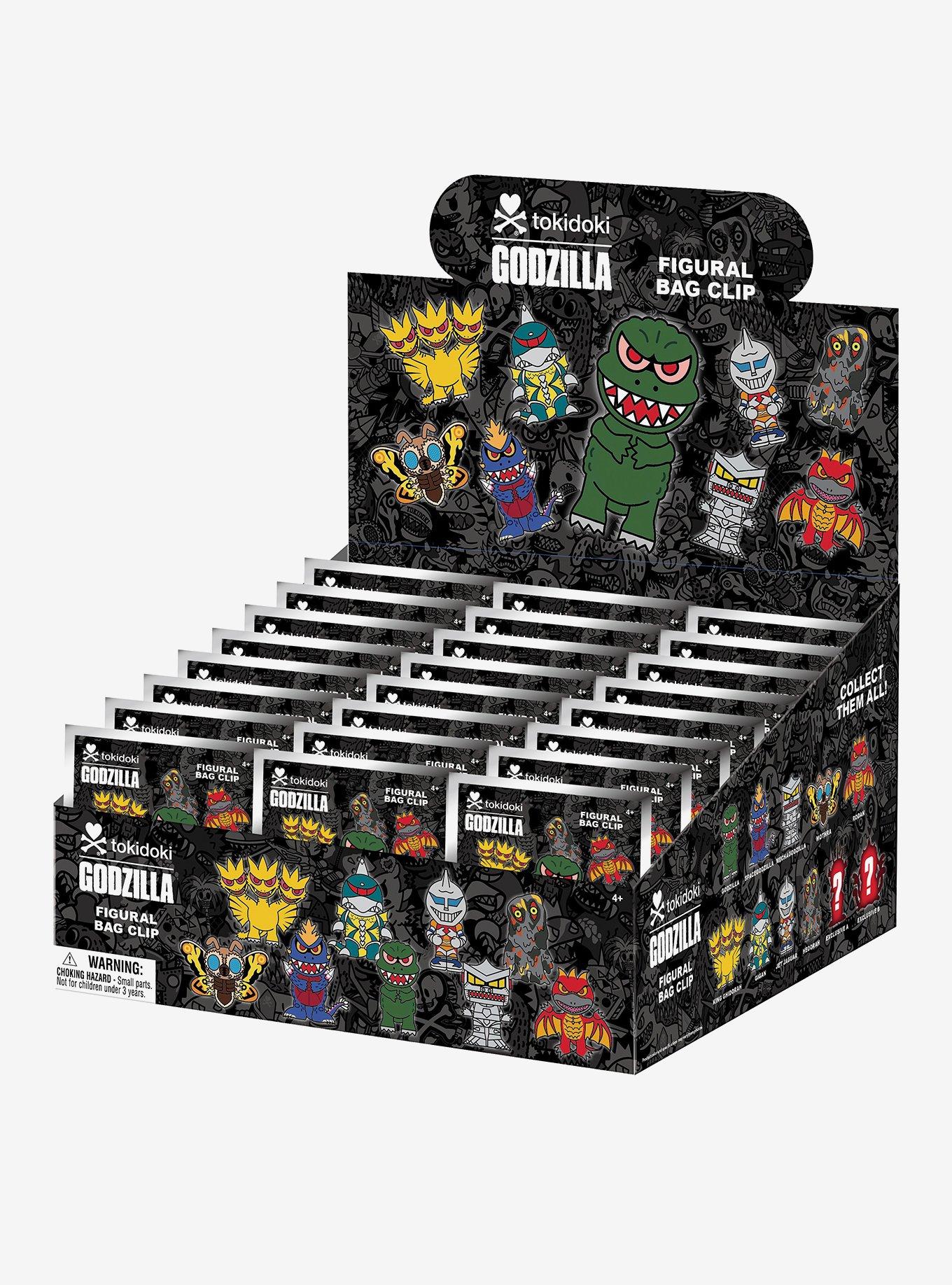 tokidoki X Godzilla Blind Bag Figural Bag Clip, , alternate
