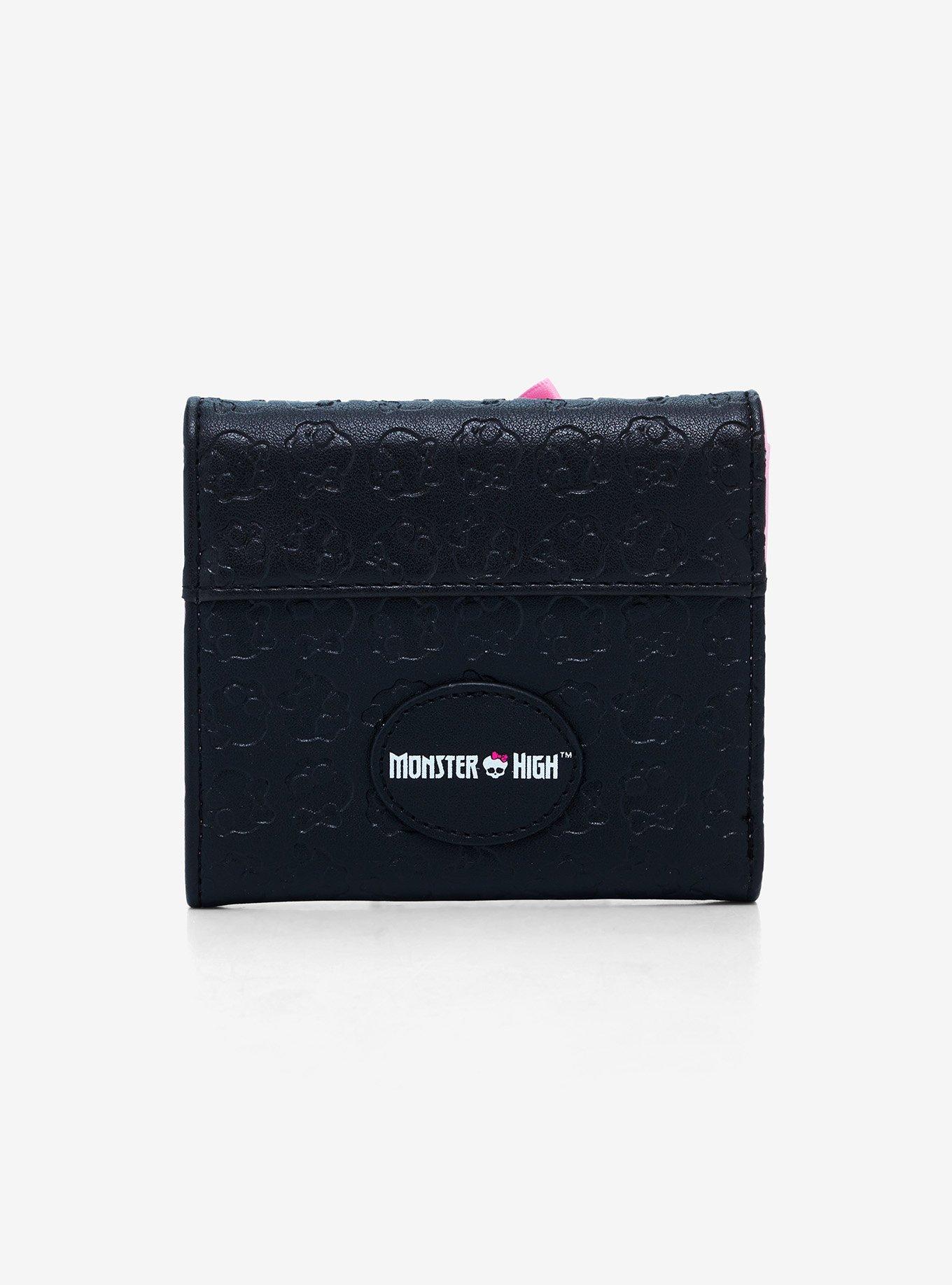 Monster High Skullette Lace-Up Mini Flap Wallet, , alternate