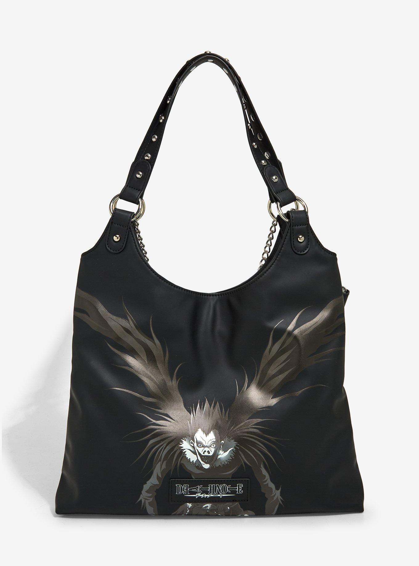 Death Note Slouchy Shoulder Bag With Coin Purse, , alternate