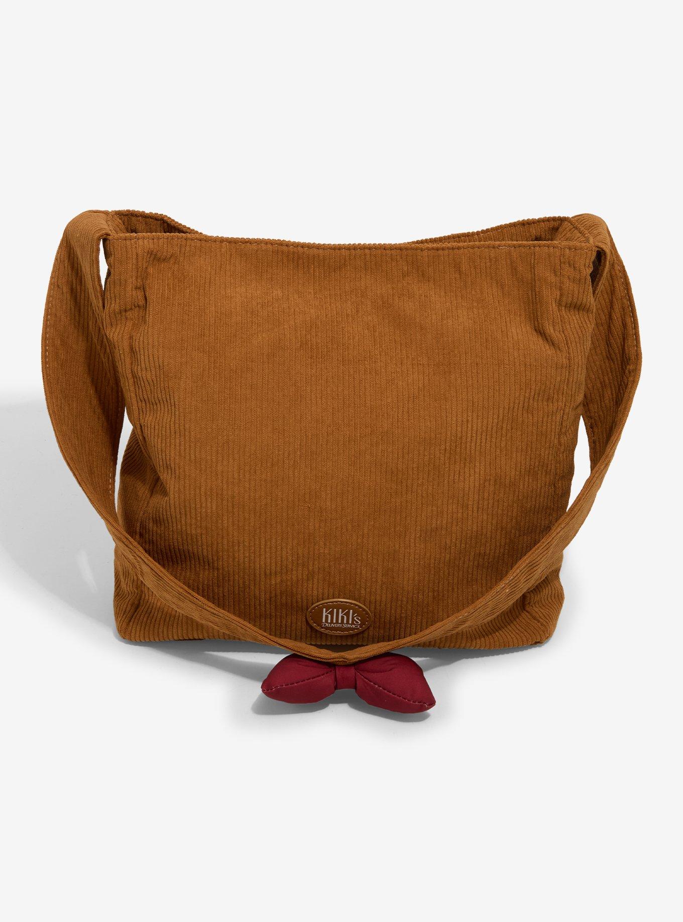 Her Universe Studio Ghibli® Kiki's Delivery Service Jiji Corduroy Shoulder Bag, , alternate