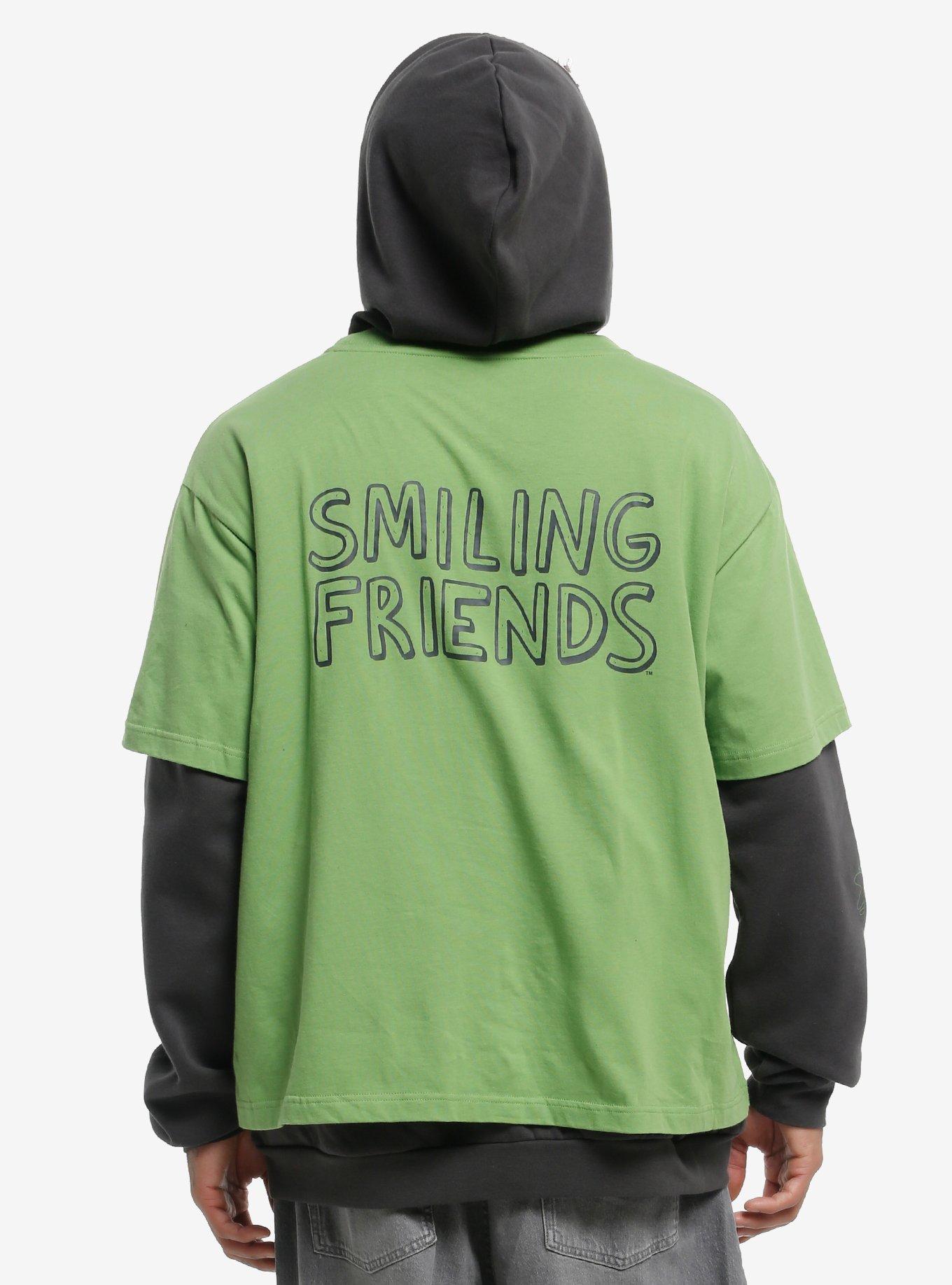 Smiling Friends Glep Twofer Hoodie, , hi-res
