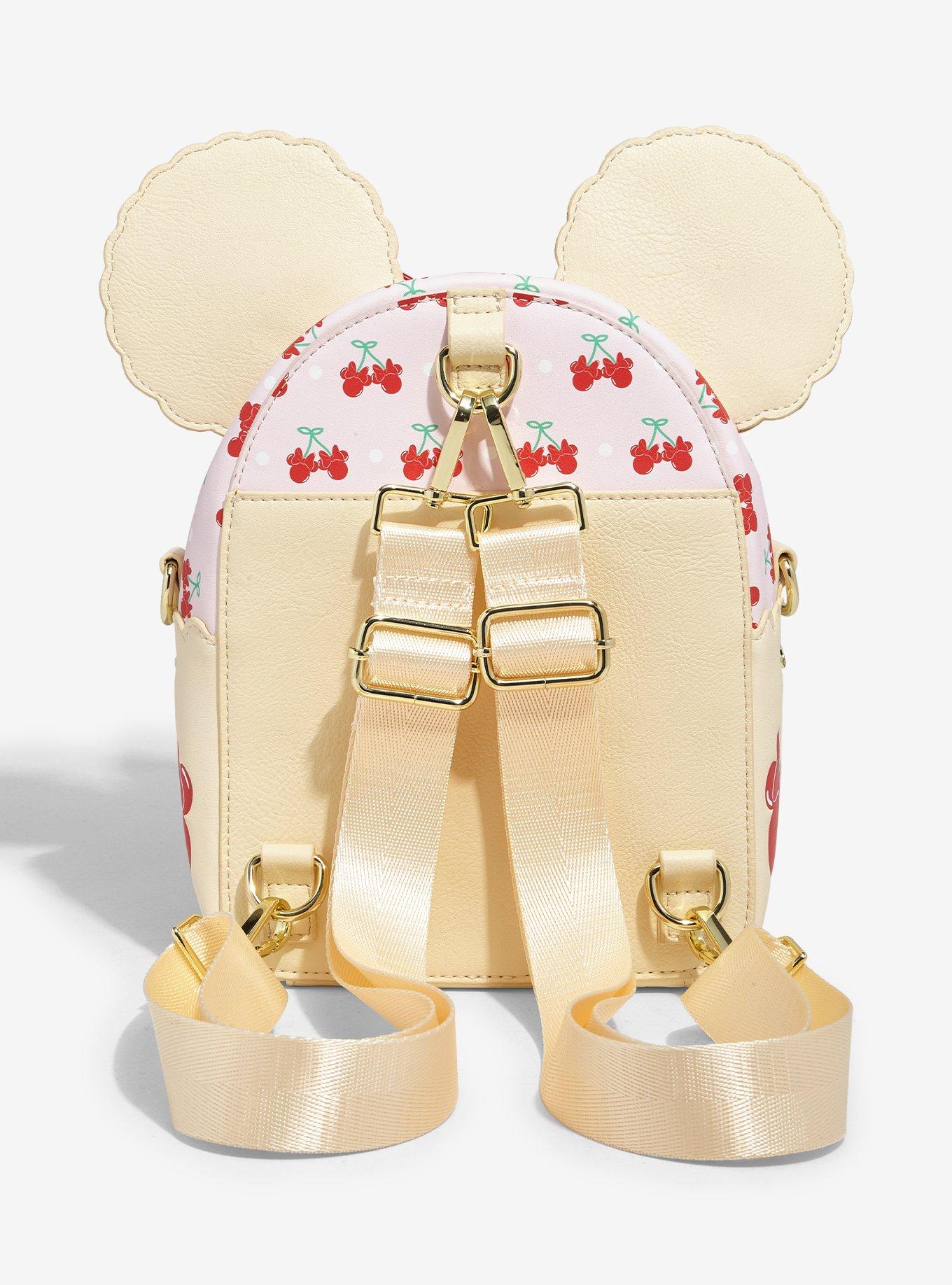Loungefly Disney Minnie Mouse Cherry Pie Convertible Mini Backpack - BoxLunch Exclusive, , alternate