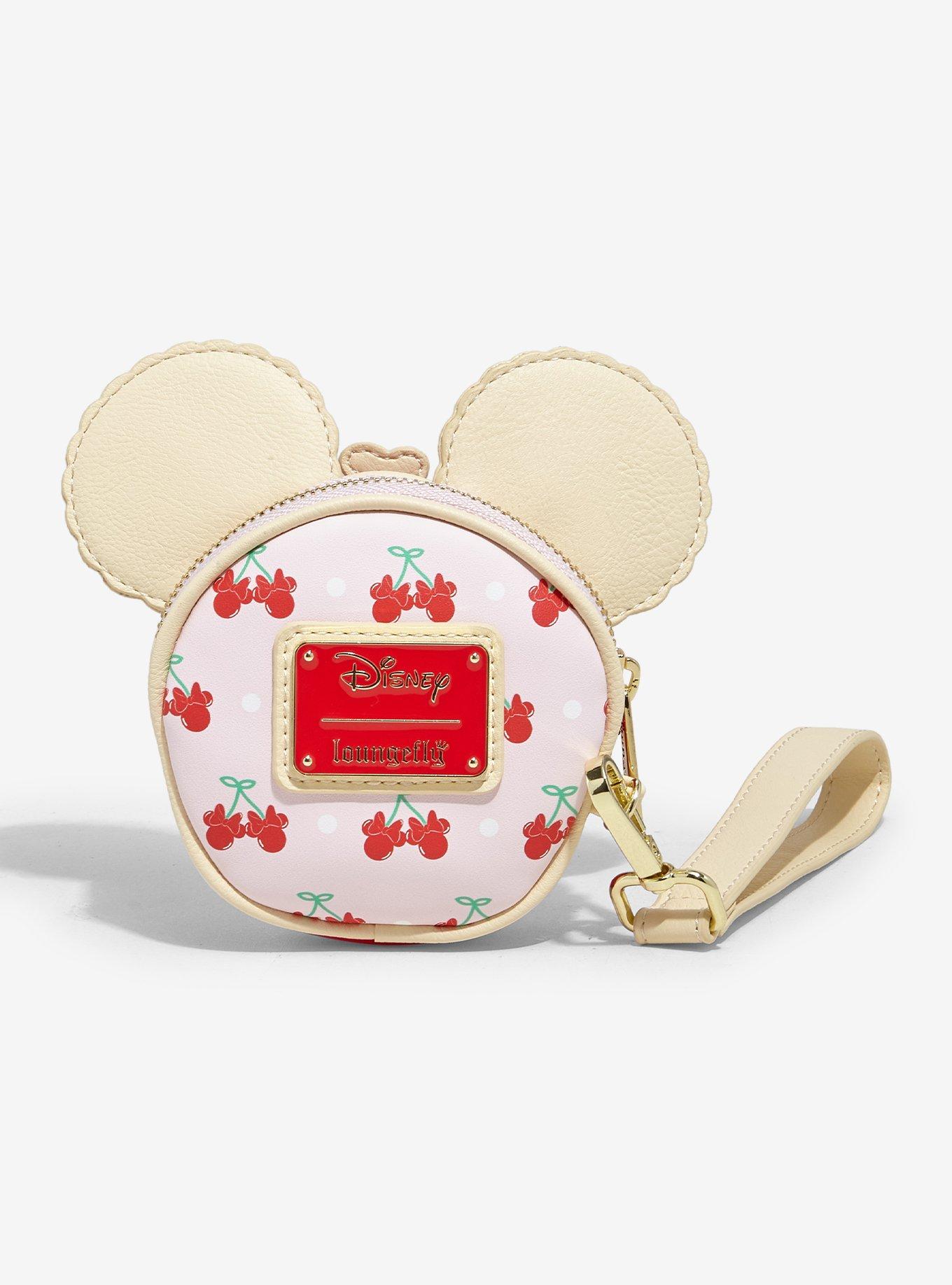 Loungefly Disney Minnie Mouse Cherry Pie Ears Figural Coin Purse - BoxLunch Exclusive, , hi-res