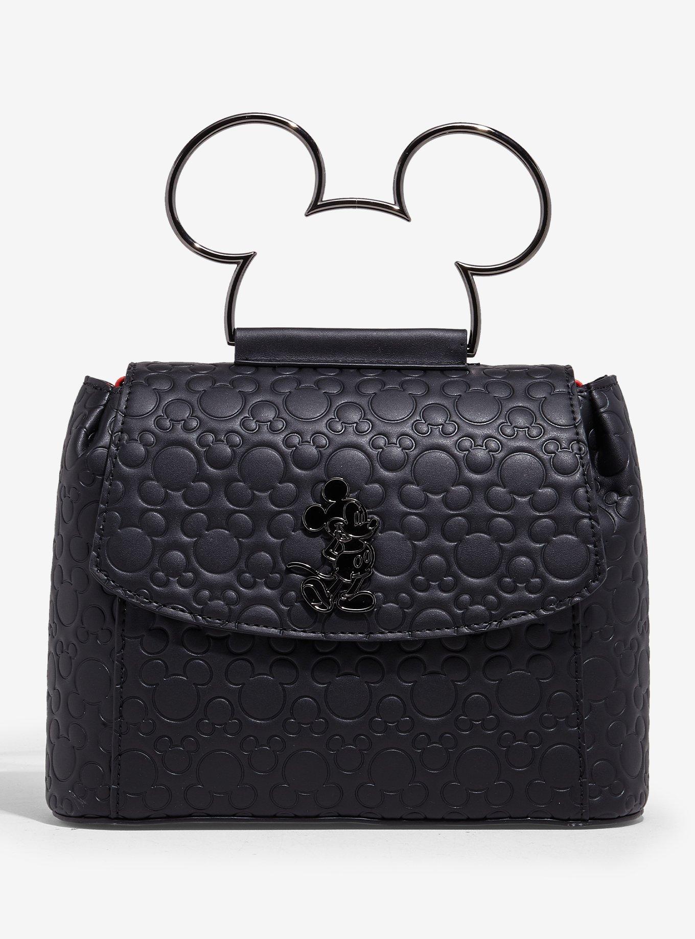 Loungefly Disney Mickey Mouse Debossed Silhouette Crossbody Bag — BoxLunch Exclusive