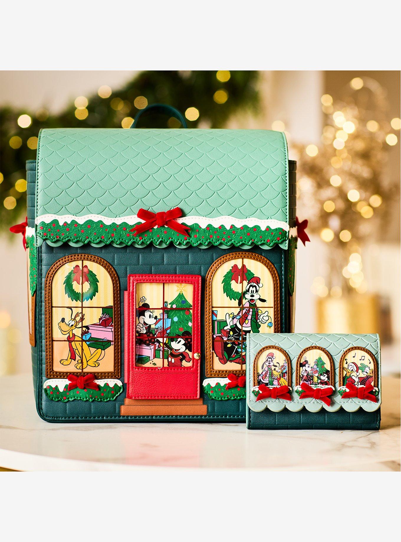 Disney Mickey & Friends Holiday House Figural Mini Backpack - BoxLunch Exclusive, , hi-res