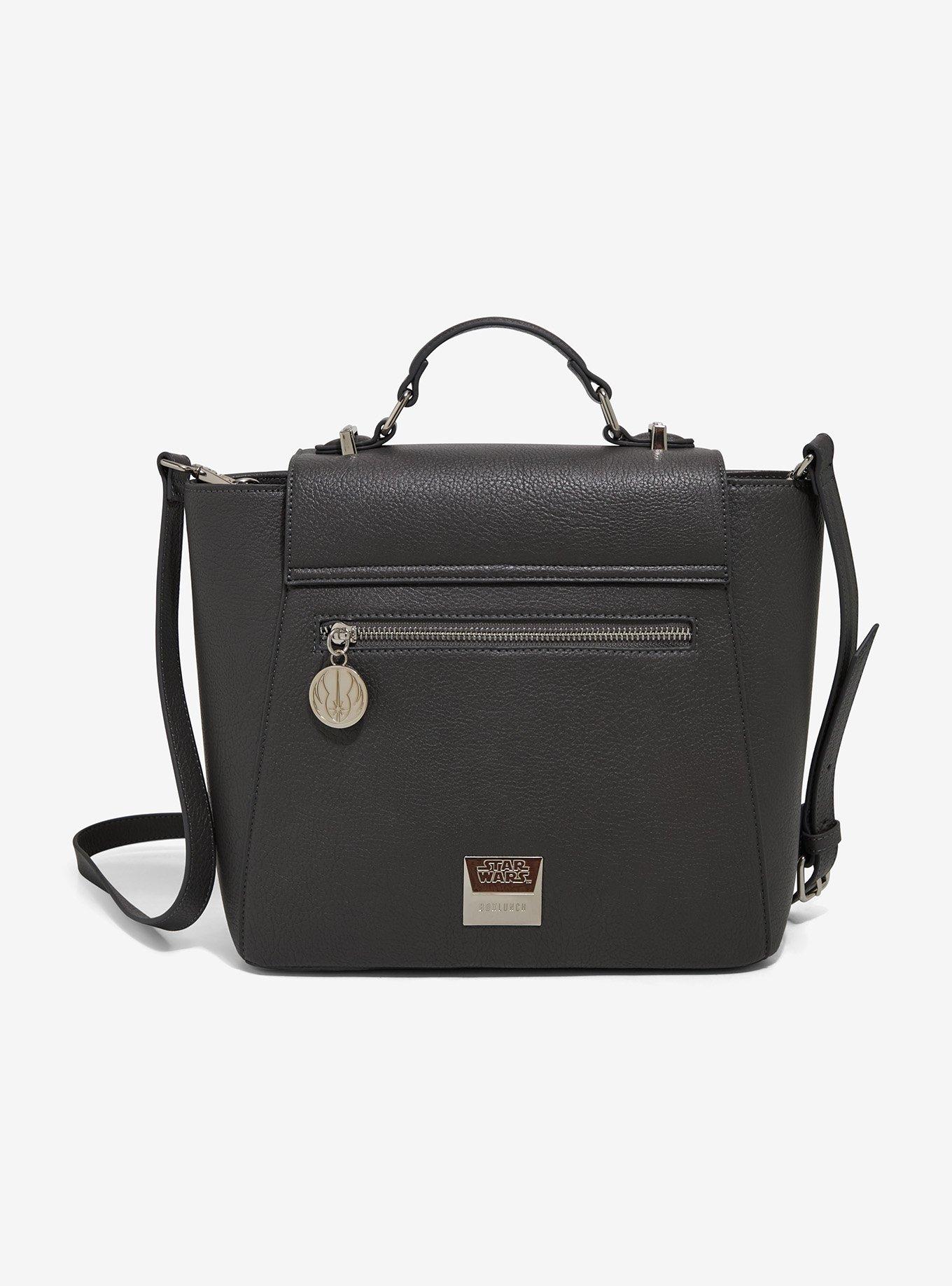 Star Wars Mace Windu Lightsaber Light-Up Crossbody Bag - BoxLunch Exclusive, , alternate