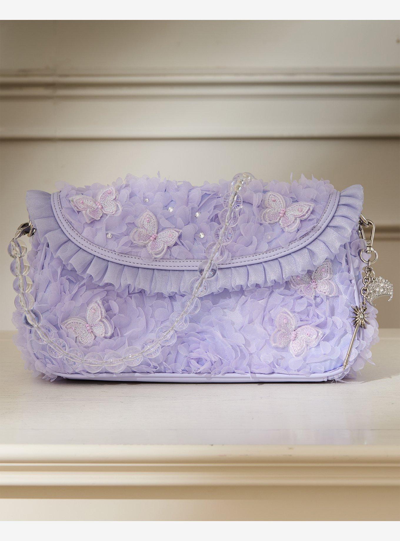 Wicked Glinda Butterfly Tulle Shoulder Bag - BoxLunch Exclusive, , hi-res
