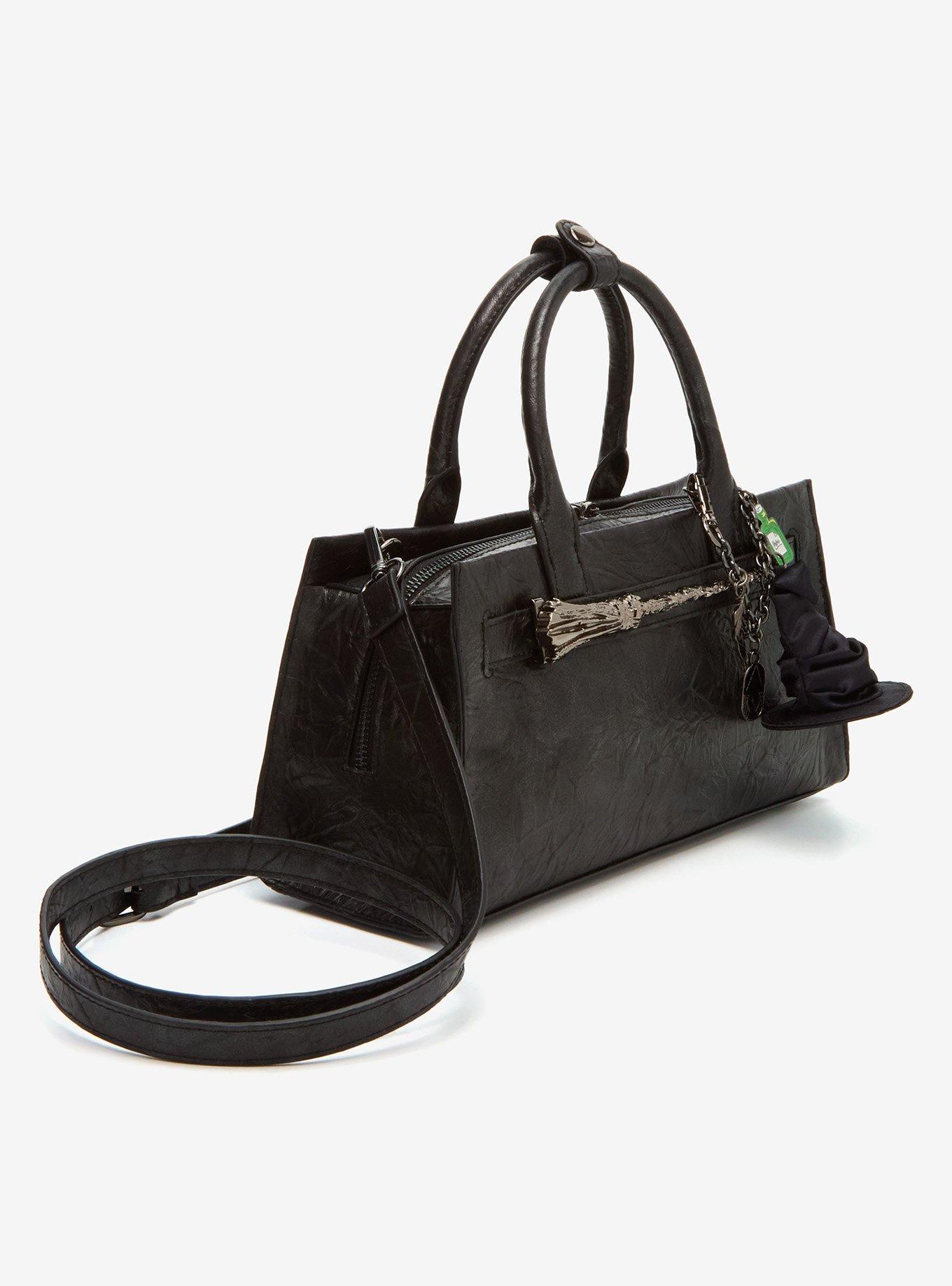 Wicked Elphaba Broomstick Crinkle Texture Handbag - BoxLunch Exclusive, , hi-res