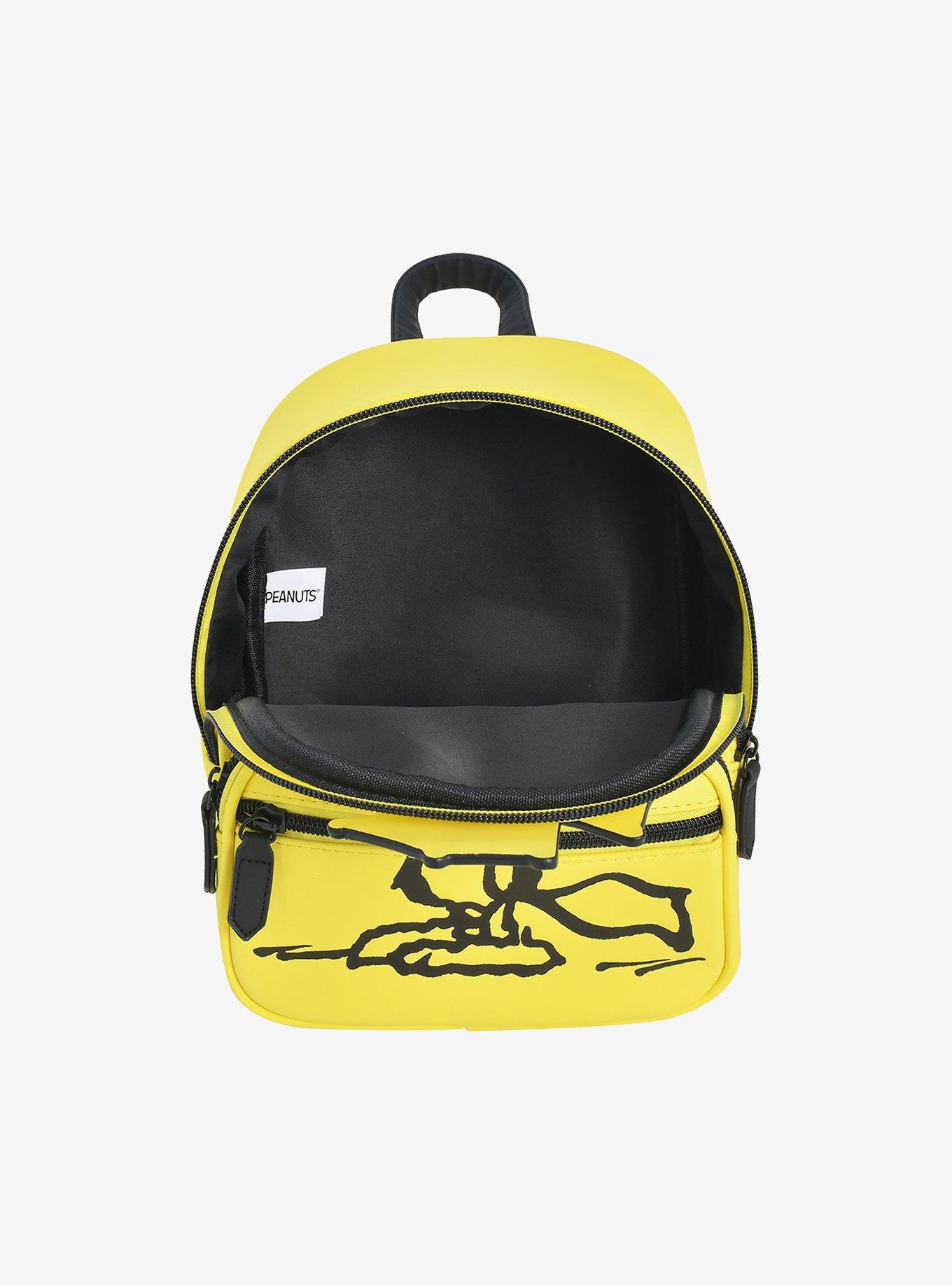 Peanuts Woodstock Full Pose Applique Mini Backpack, , alternate