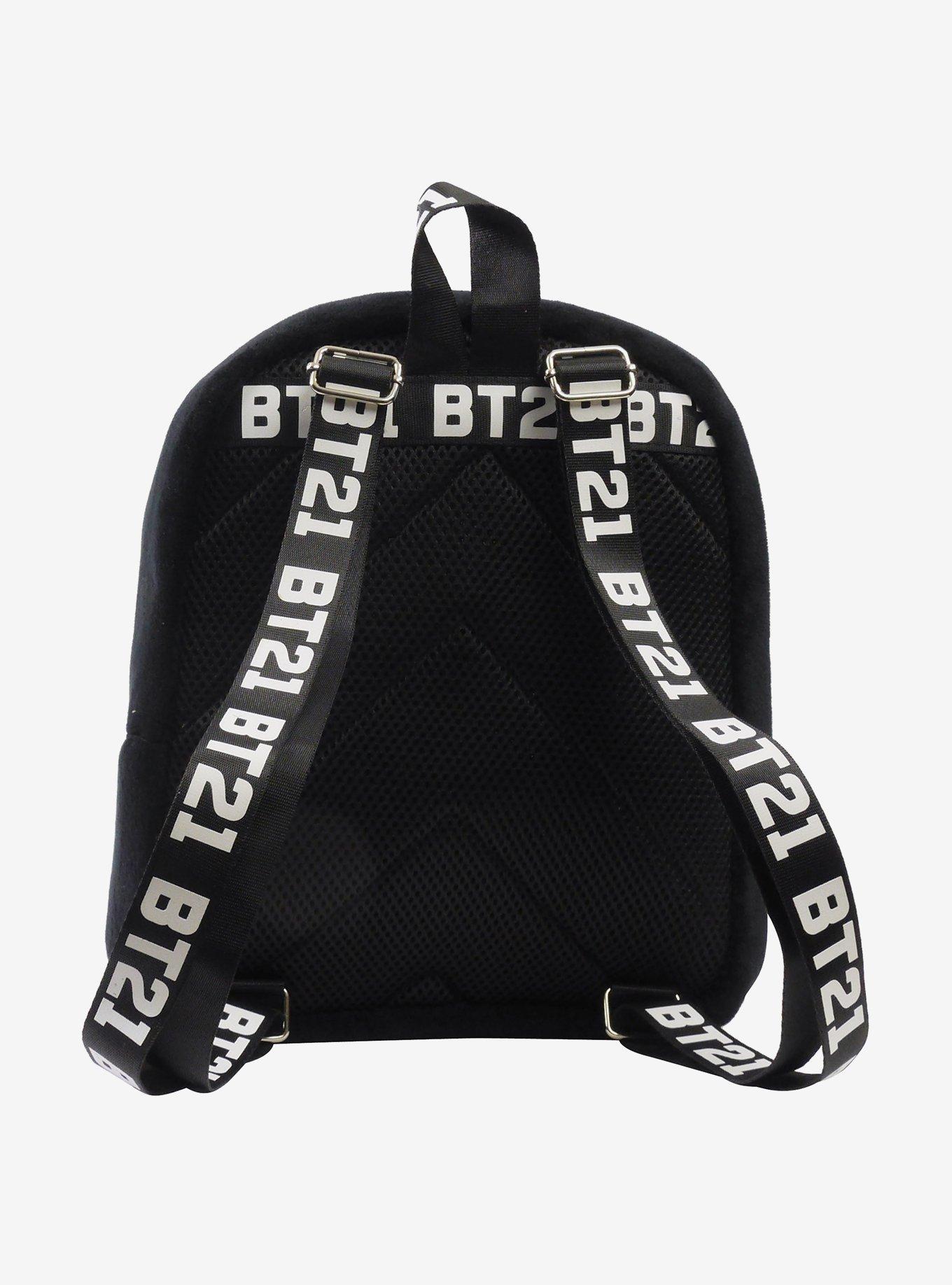 BT21 Tata Van Chimmy Cooky Shooky RJ Plush Mini Backpack, , hi-res