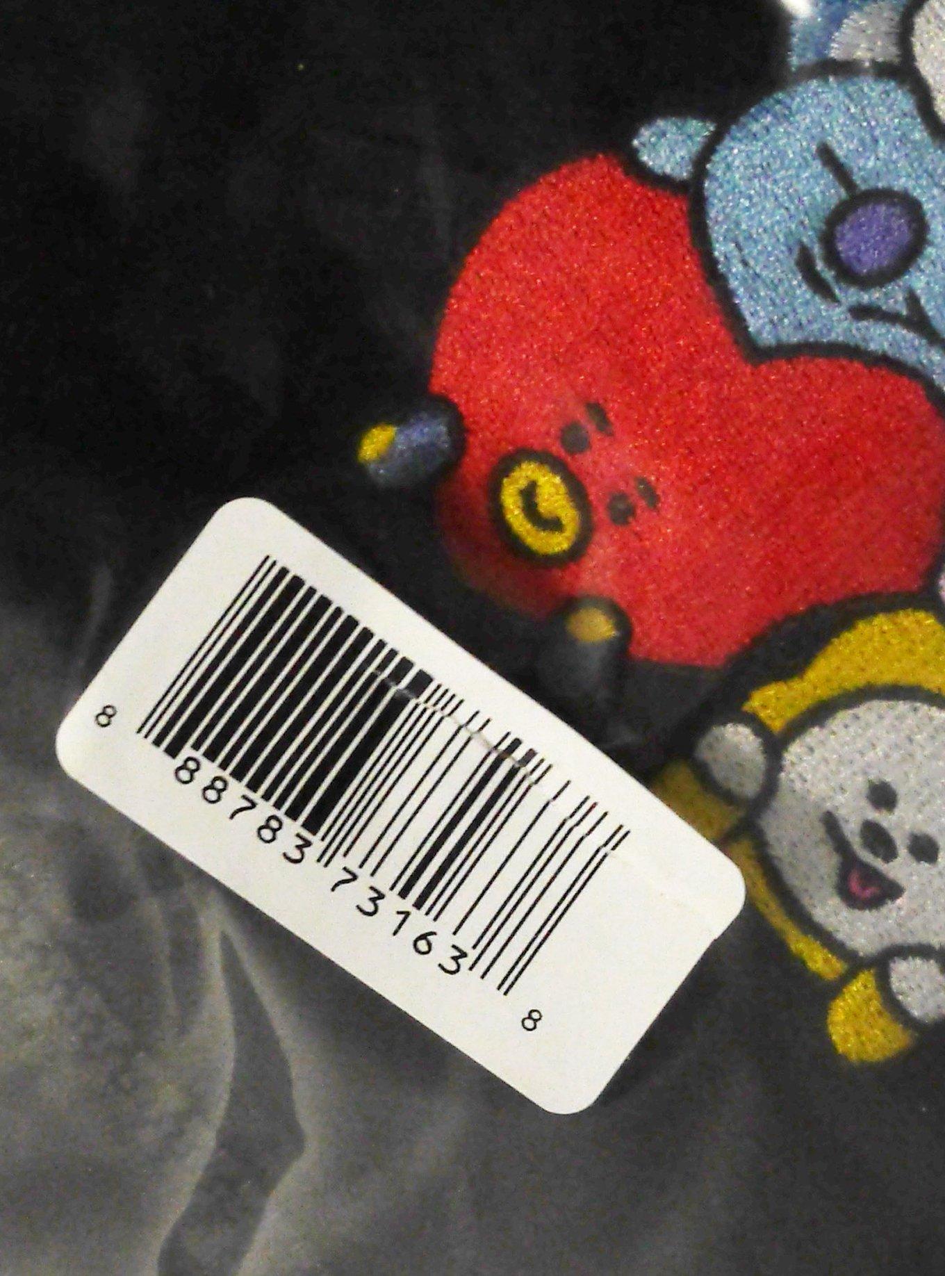 BT21 Tata Van Chimmy Cooky Shooky RJ Plush Mini Backpack, , alternate