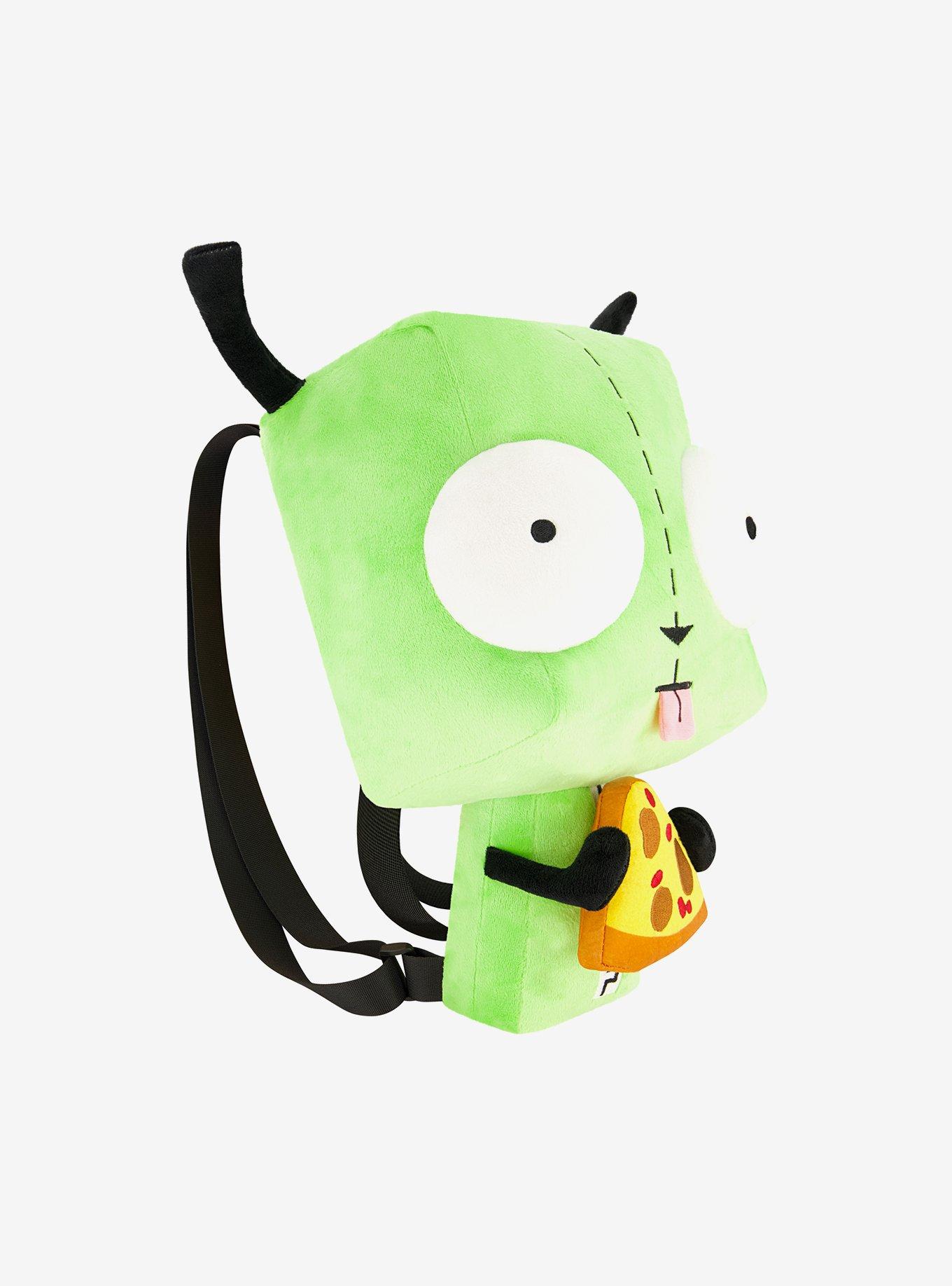 Invader Zim GIR Pizza Plush Mini Backpack, , alternate