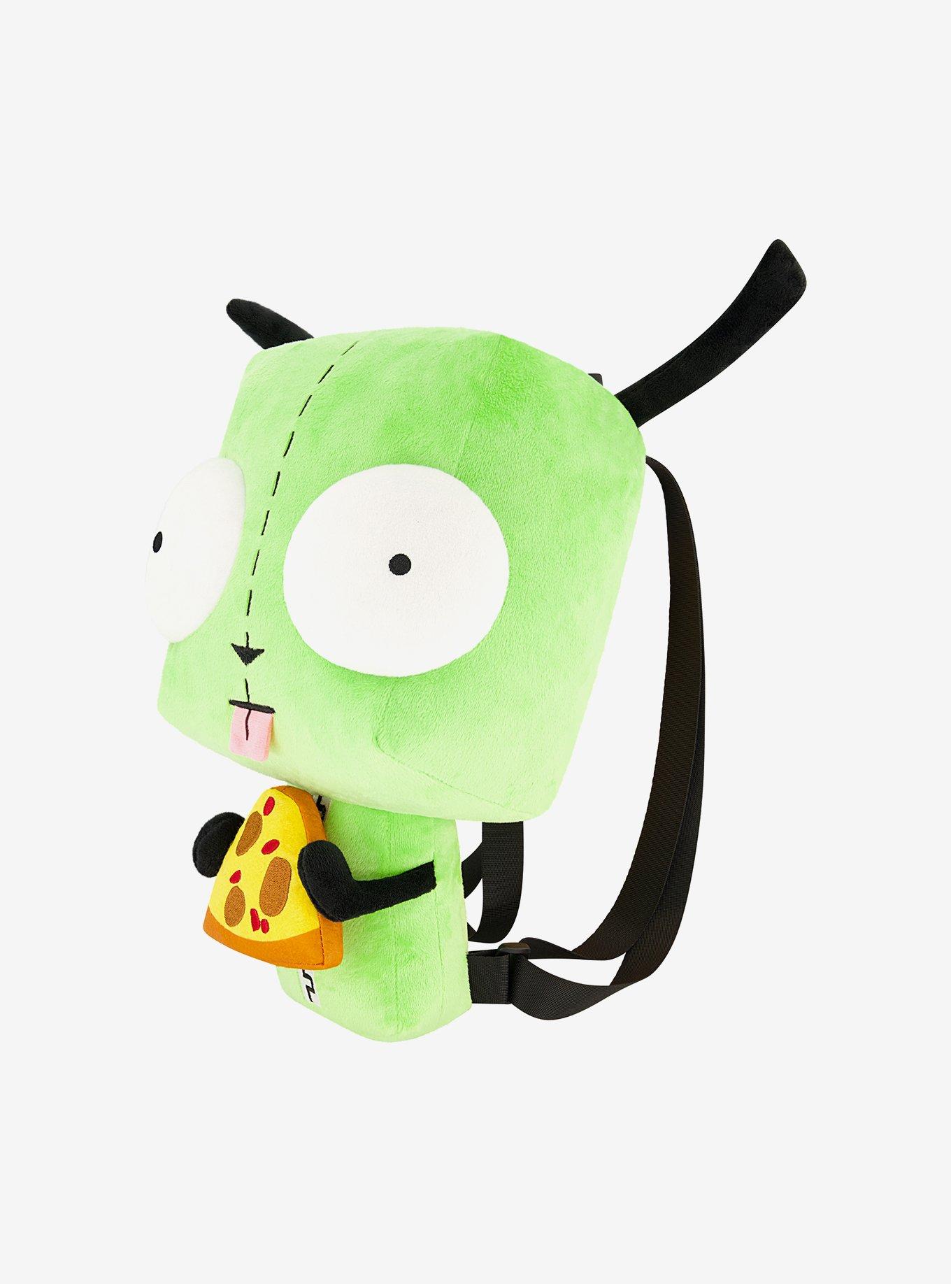 Invader Zim GIR Pizza Plush Mini Backpack, , alternate