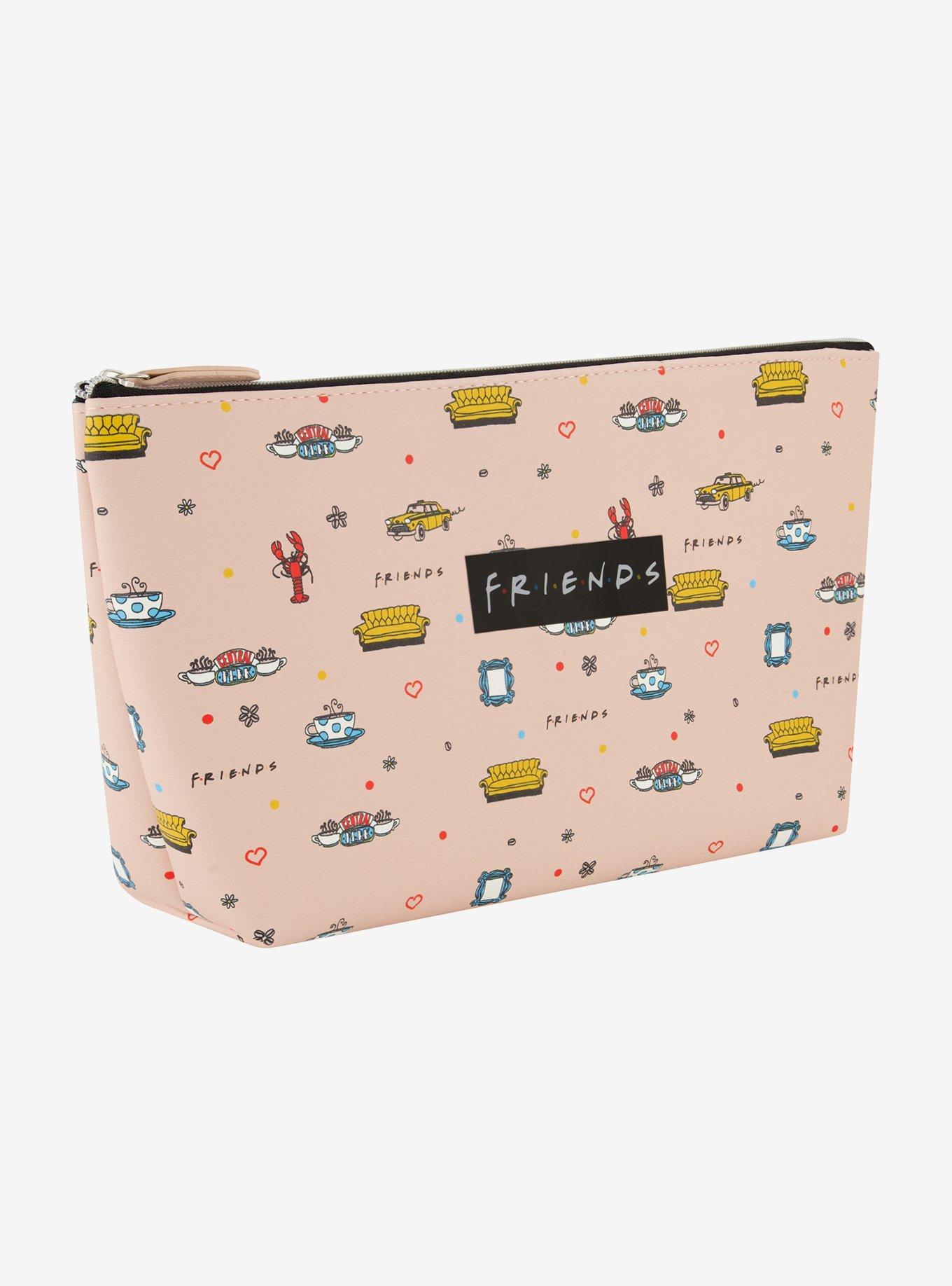 Friends All-Over-Print Cosmetic Travel Bag, , alternate