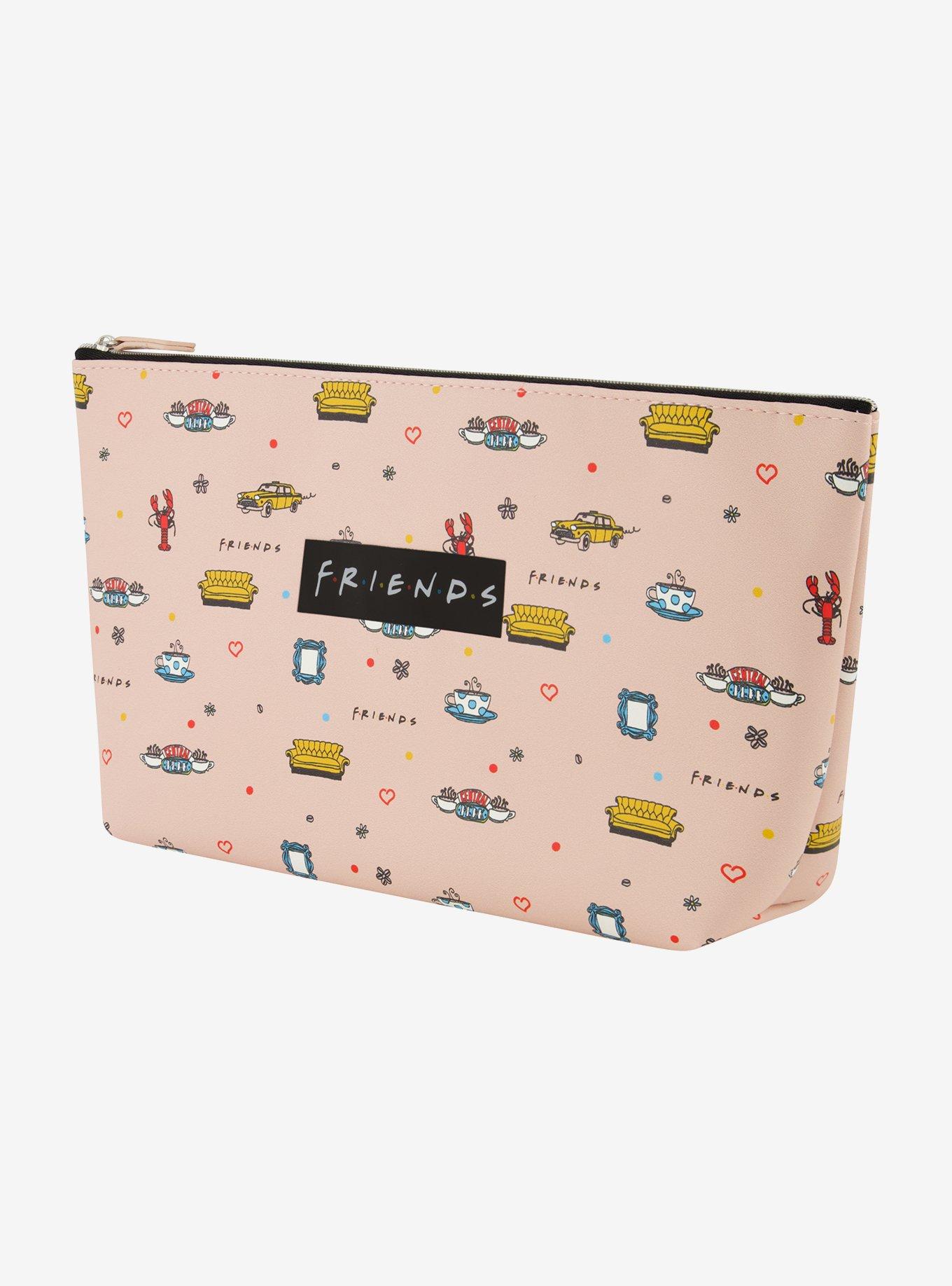 Friends All-Over-Print Cosmetic Travel Bag, , alternate