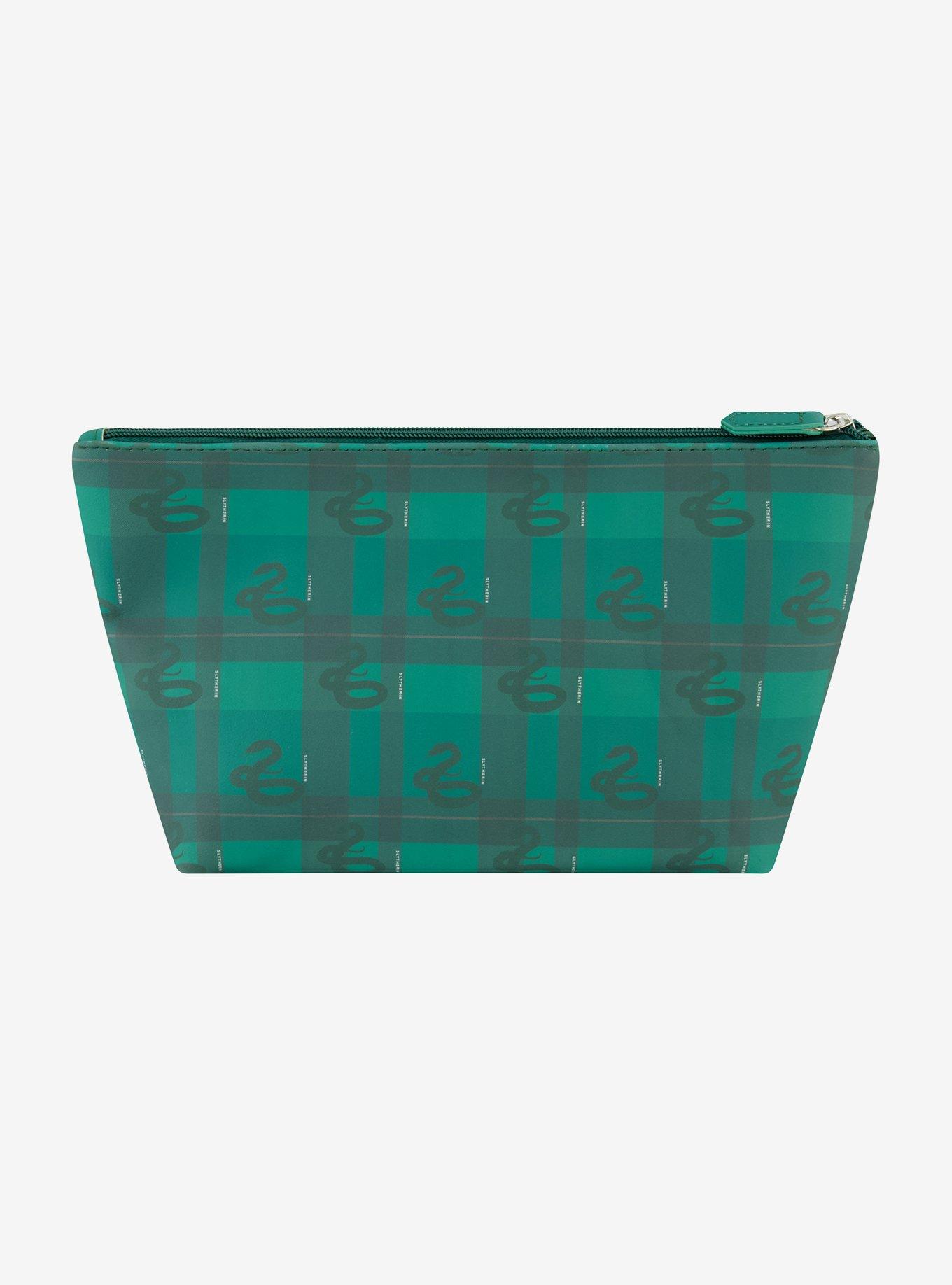 Harry Potter Slytherin Crest Cosmetic Travel Bag, , hi-res