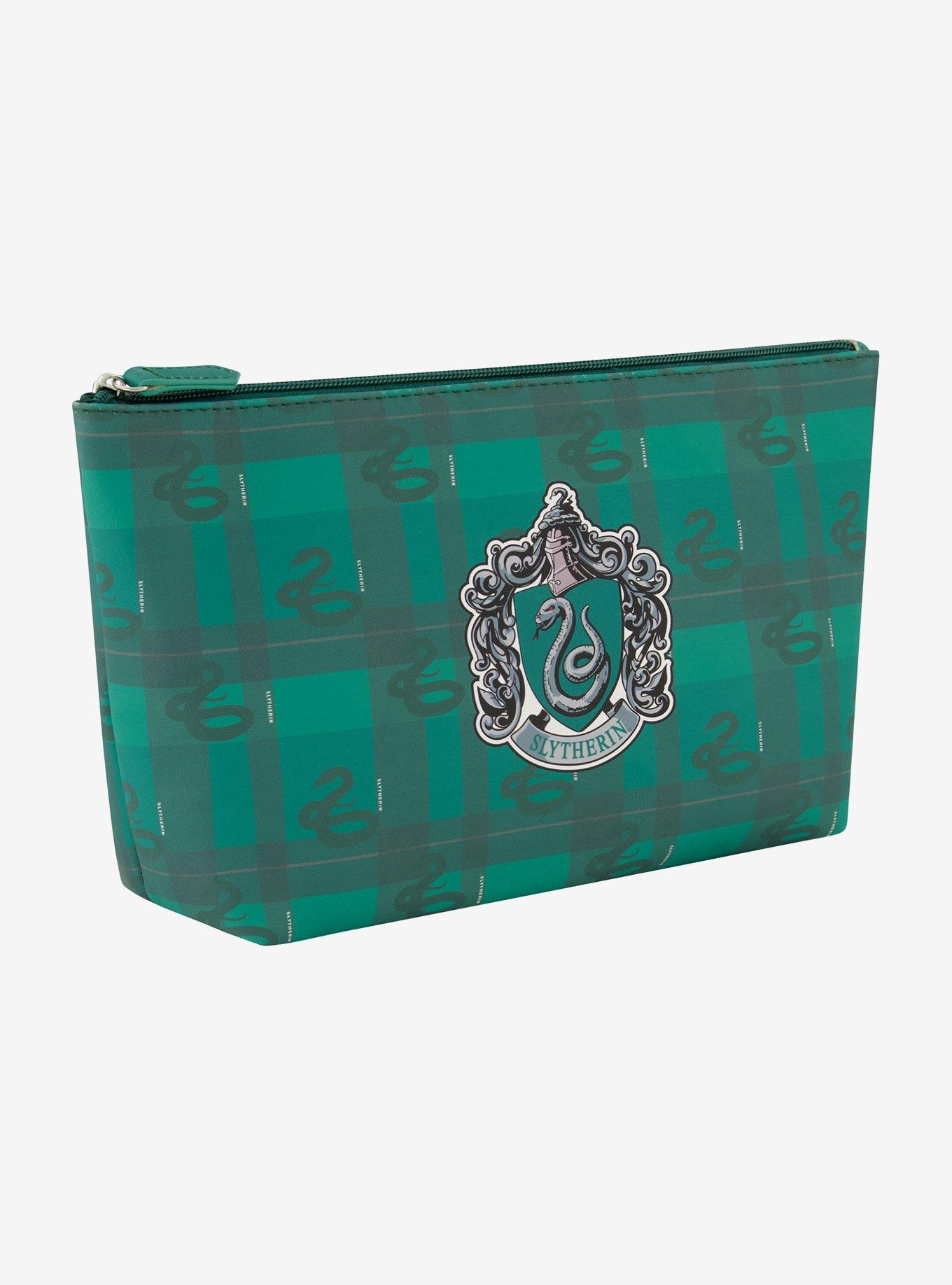 Harry Potter Slytherin Crest Cosmetic Travel Bag, , alternate